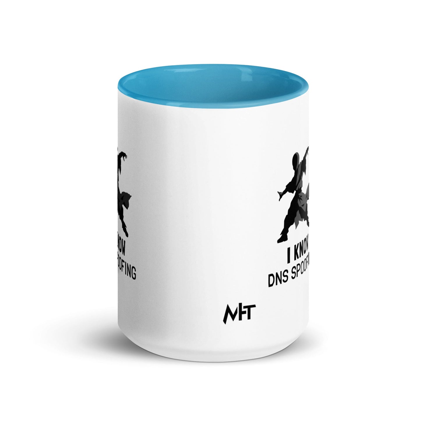 I Know DNS Spoofing - Mug with Color Inside by DarkByteGear