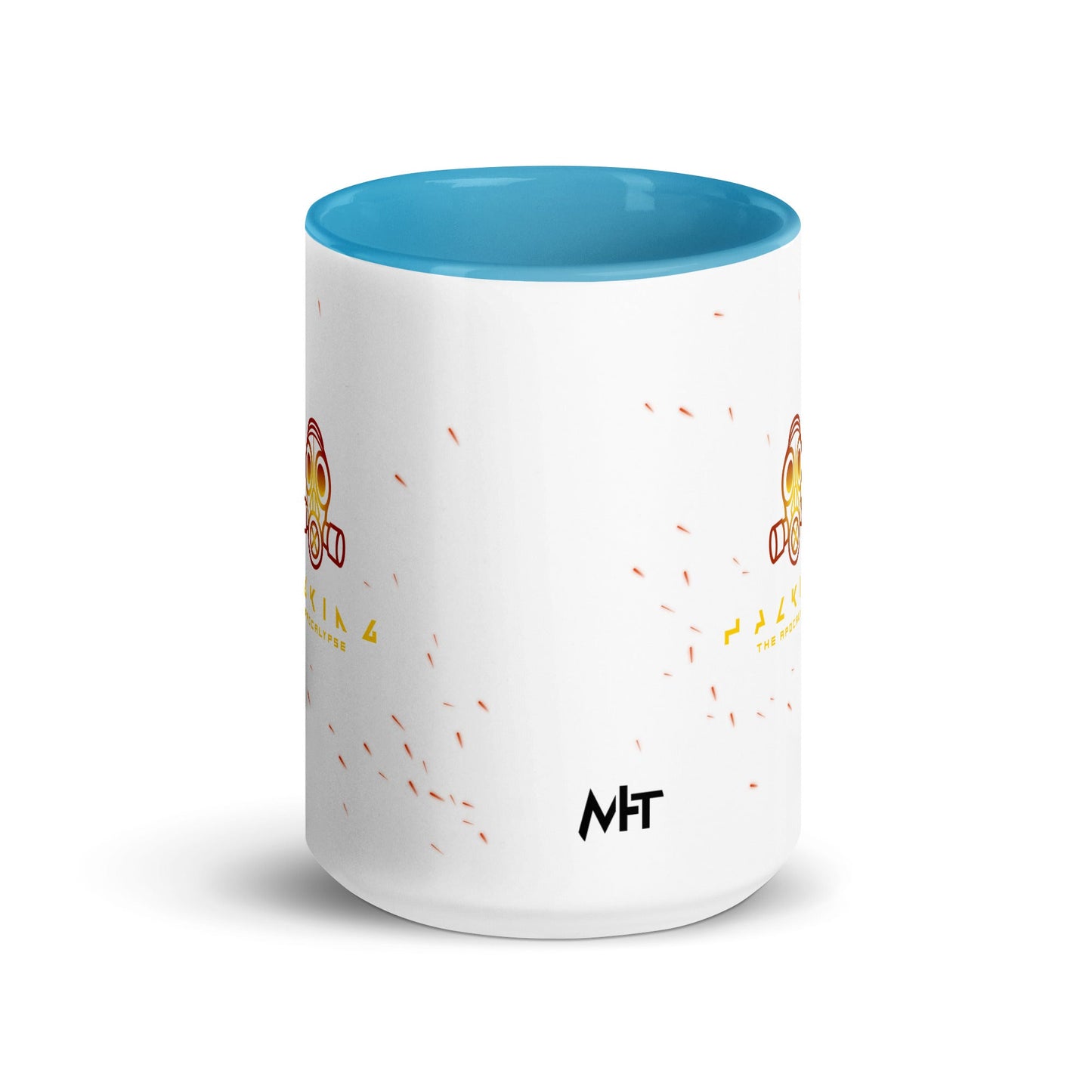 Hacking the apocalypse - Mug with Color Inside by DarkByteGear
