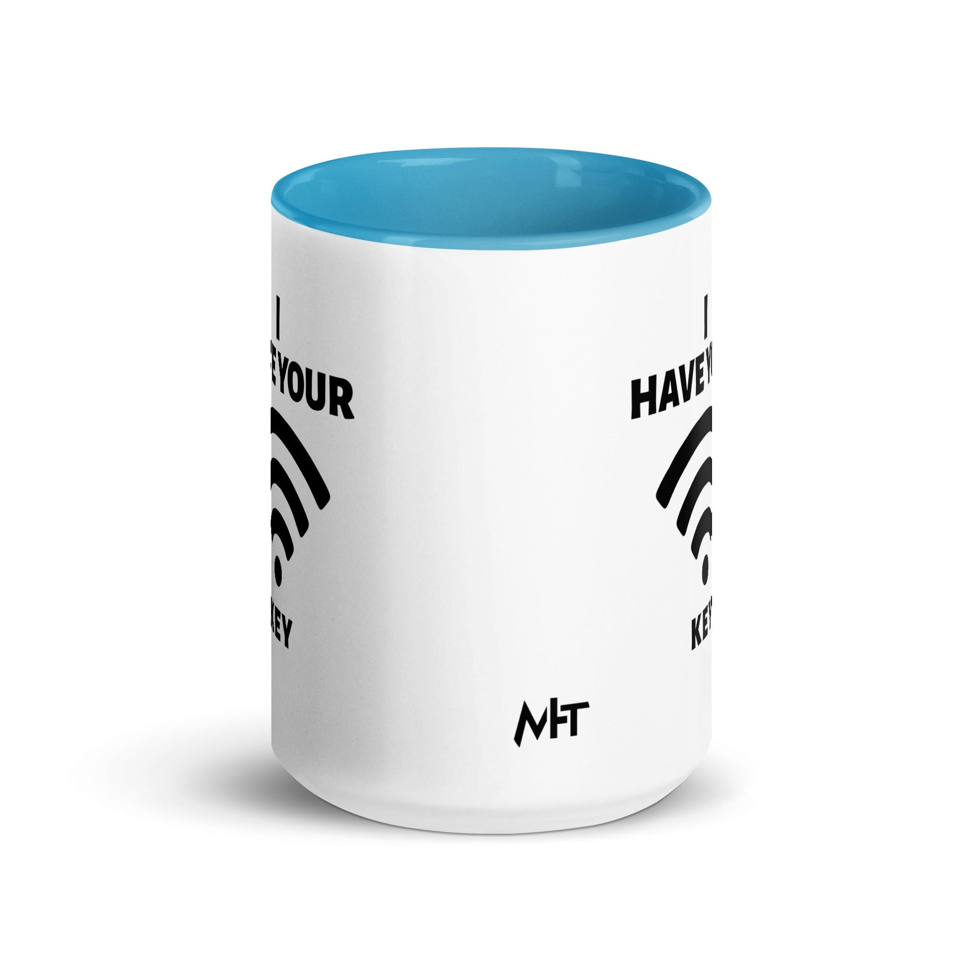 I have your Wi-Fi password - Mug with Color Inside by DarkByteGear