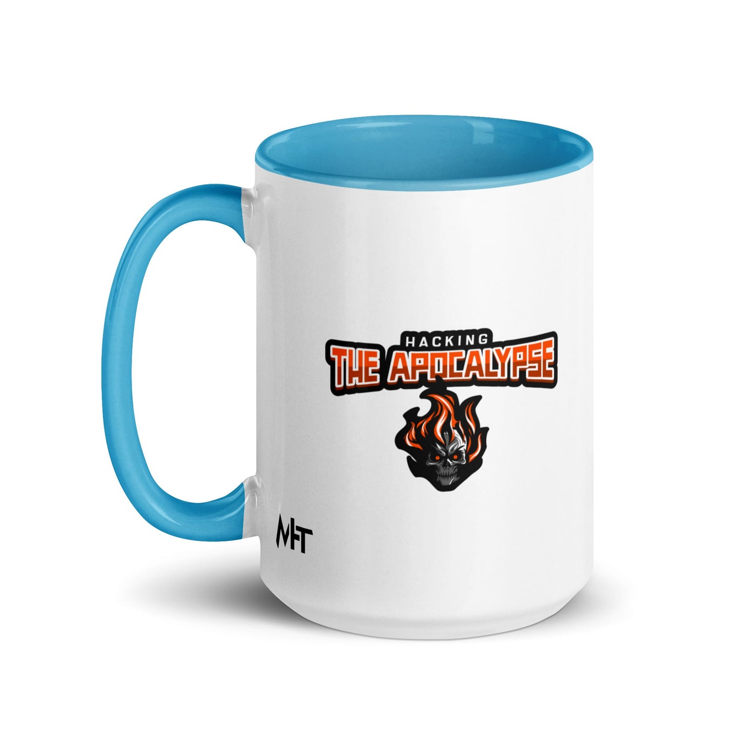 Hacking the Apocalypse V1 - Mug with Color Inside by DarkByteGear