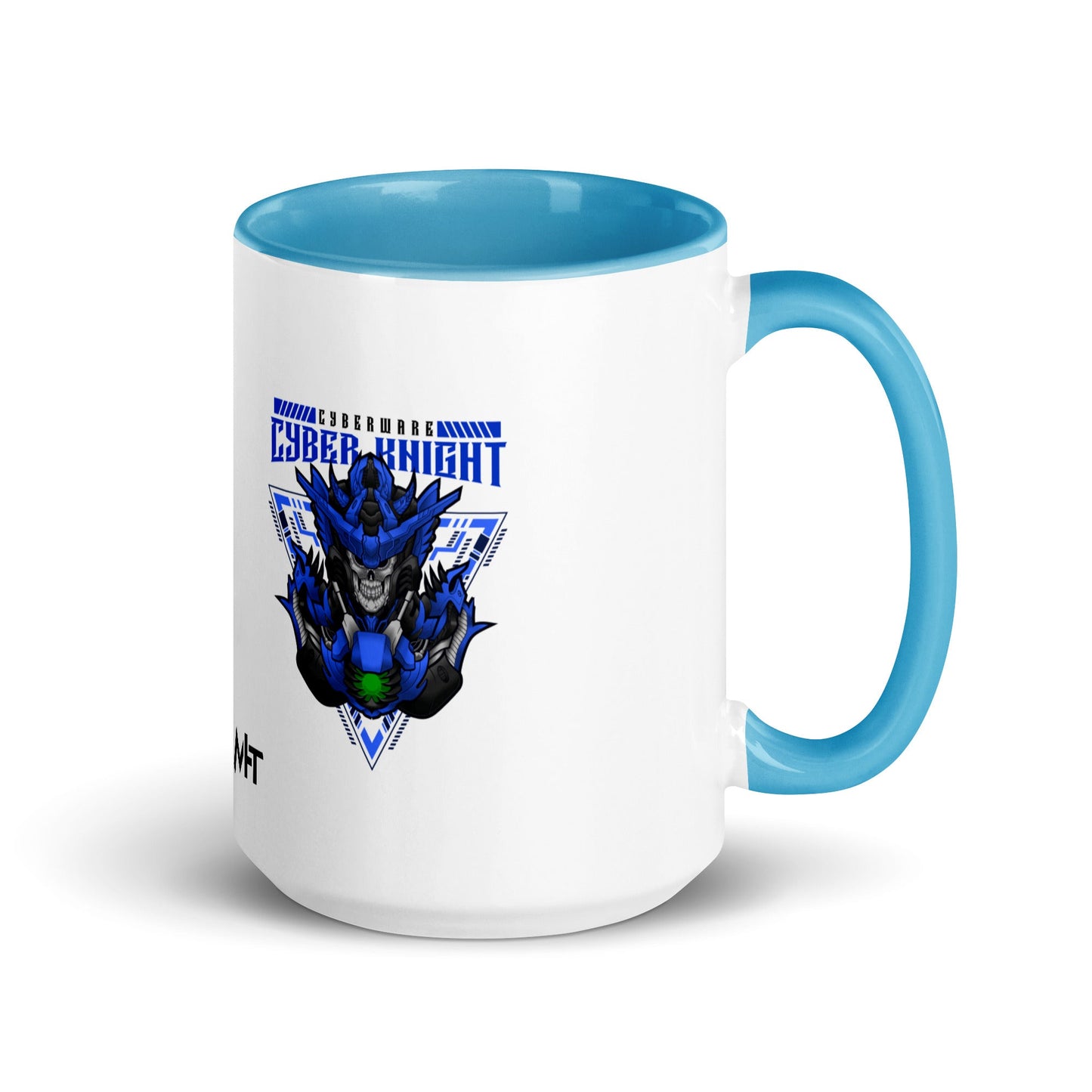 CyberWare Cyber knight - Mug with Color Inside by DarkByteGear
