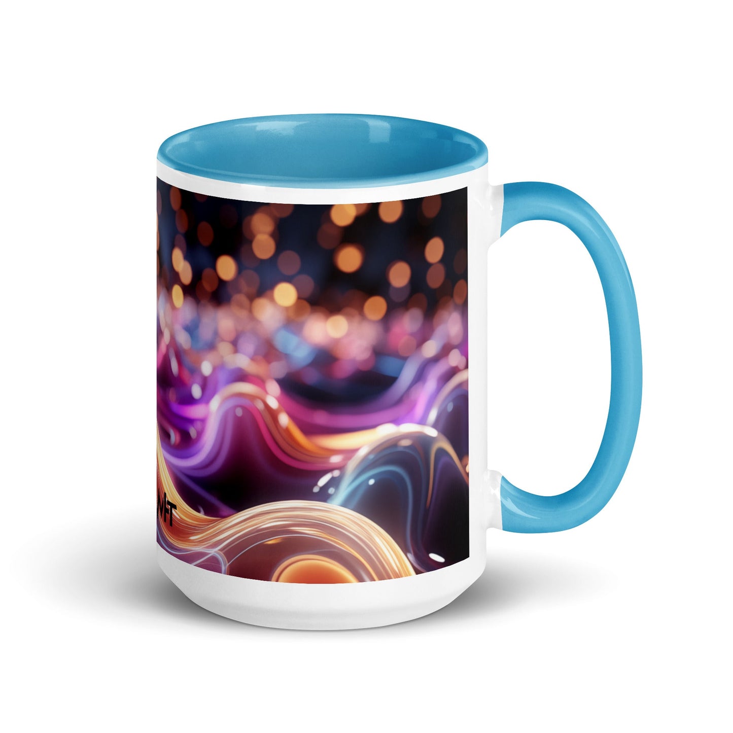 Neon AI - Mug with Color Inside by DarkByteGear