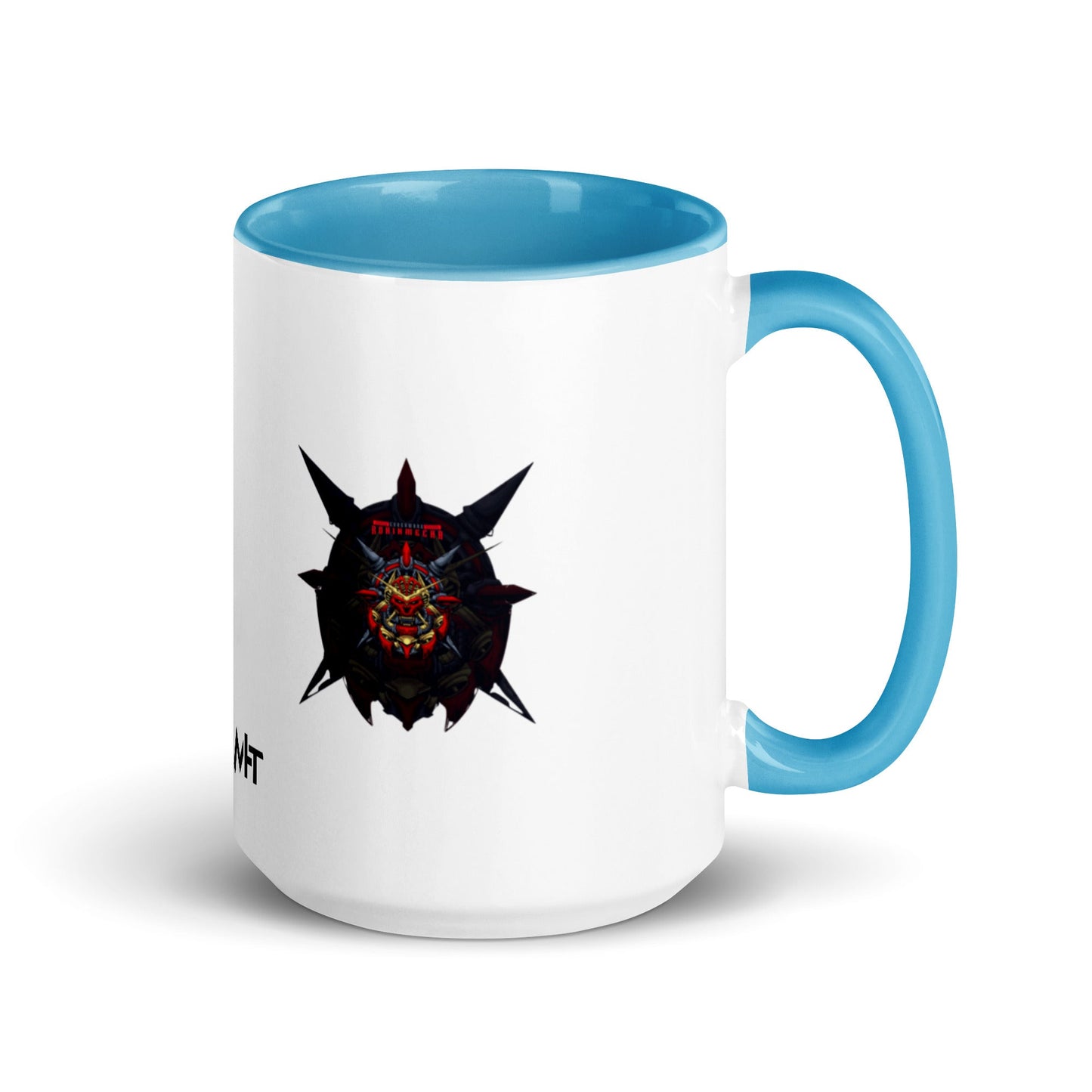 Cyberware Ronin Mecha - Mug with Color Inside by DarkByteGear