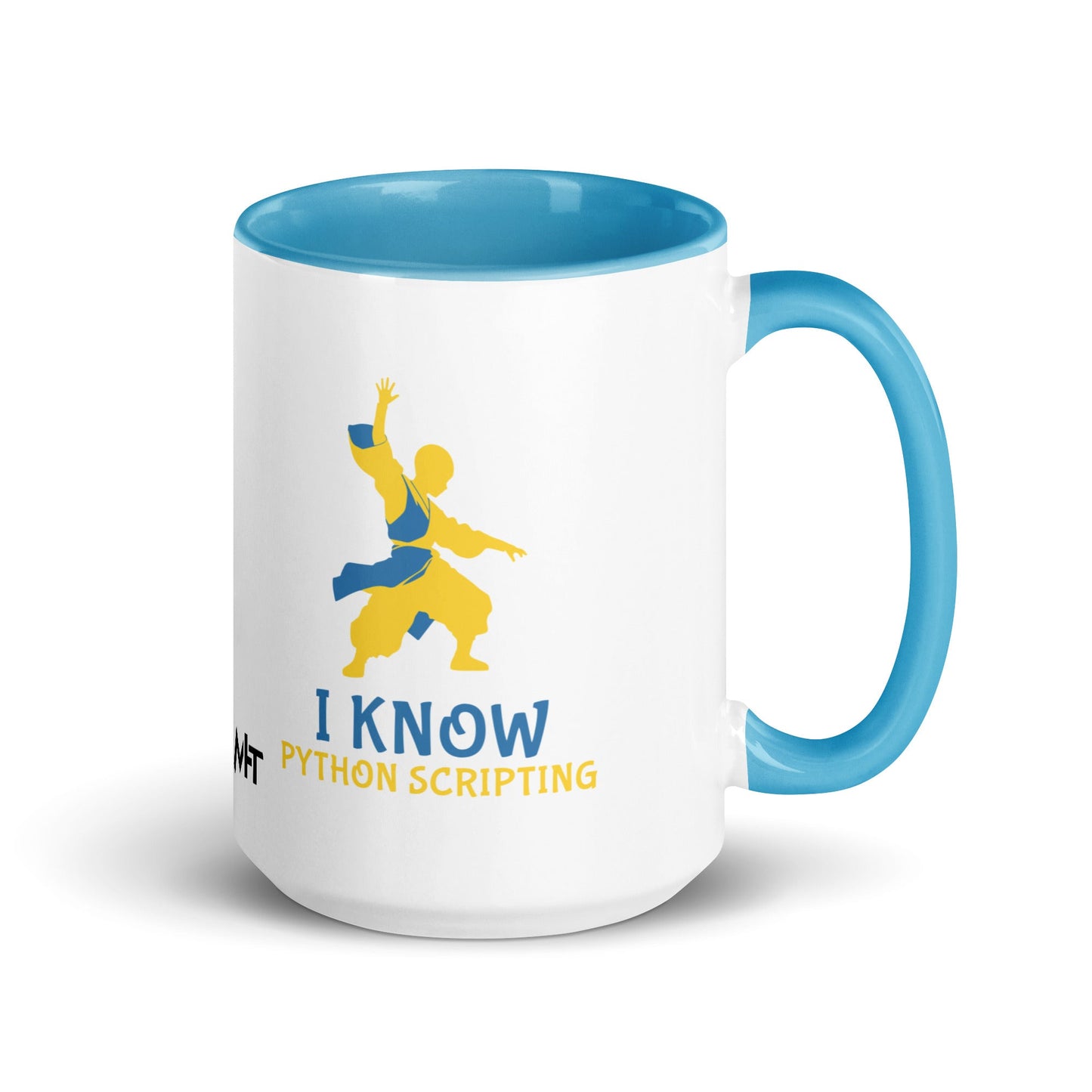 I Know Python Scripting - Mug with Color Inside by DarkByteGear