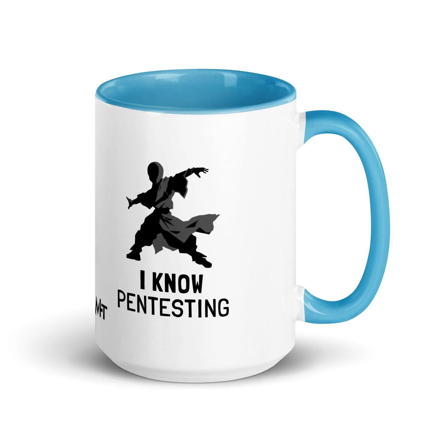I Know Pentesting - Mug with Color Inside by DarkByteGear
