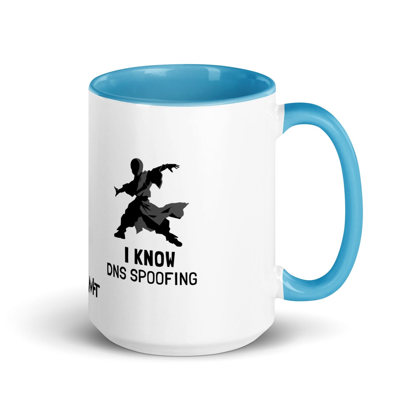 I Know DNS Spoofing - Mug with Color Inside by DarkByteGear