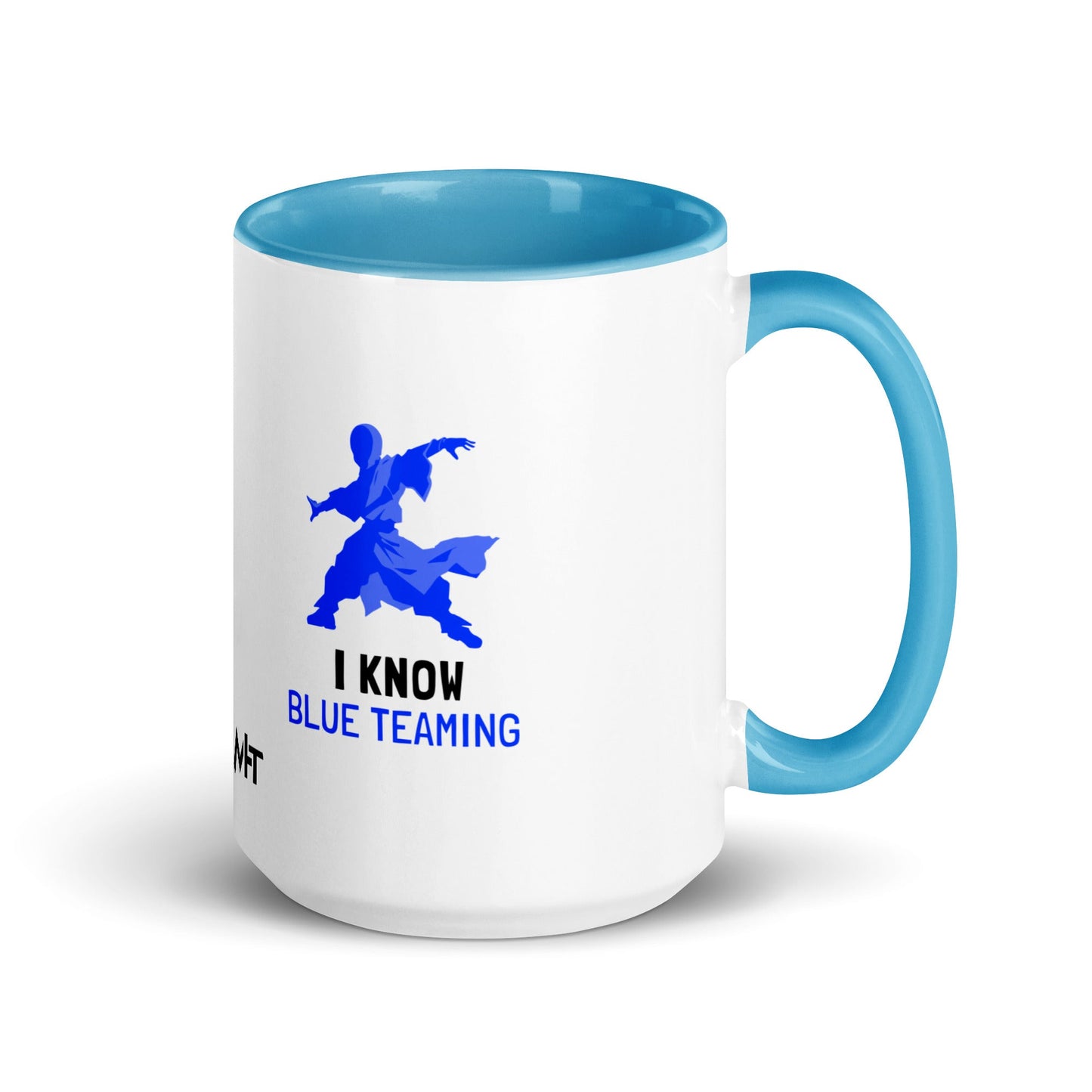 I Know Blue Teaming - Mug with Color Inside by DarkByteGear