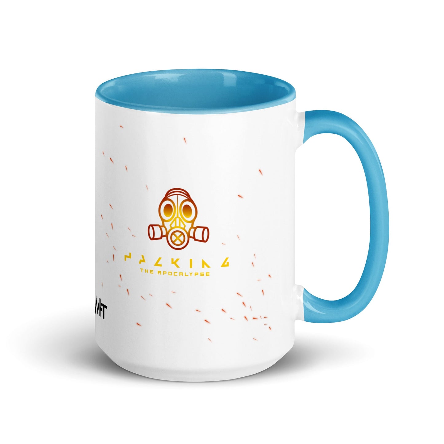 Hacking the apocalypse - Mug with Color Inside by DarkByteGear