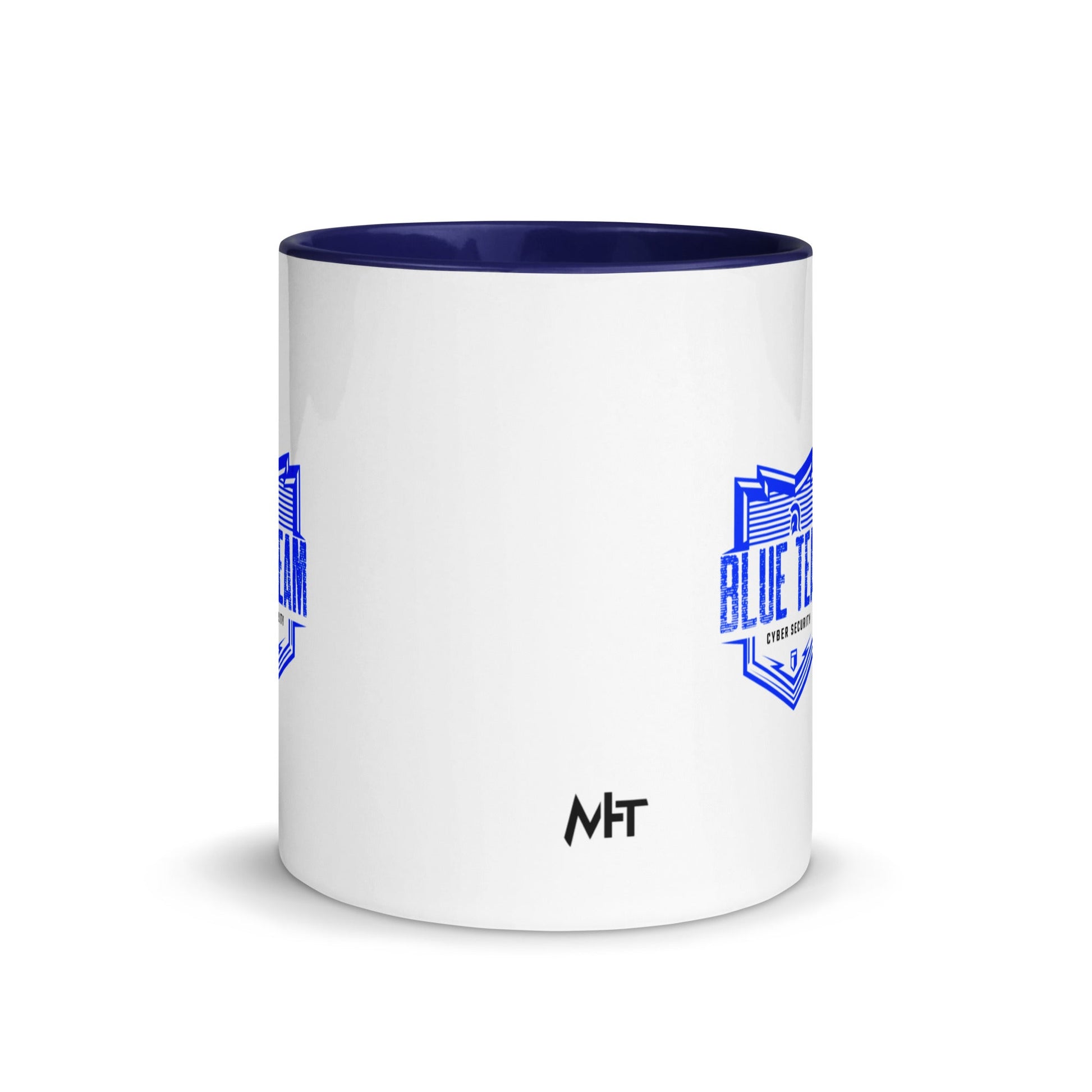 Cyber Security Blue Team V13 - Mug with Color Inside by DarkByteGear