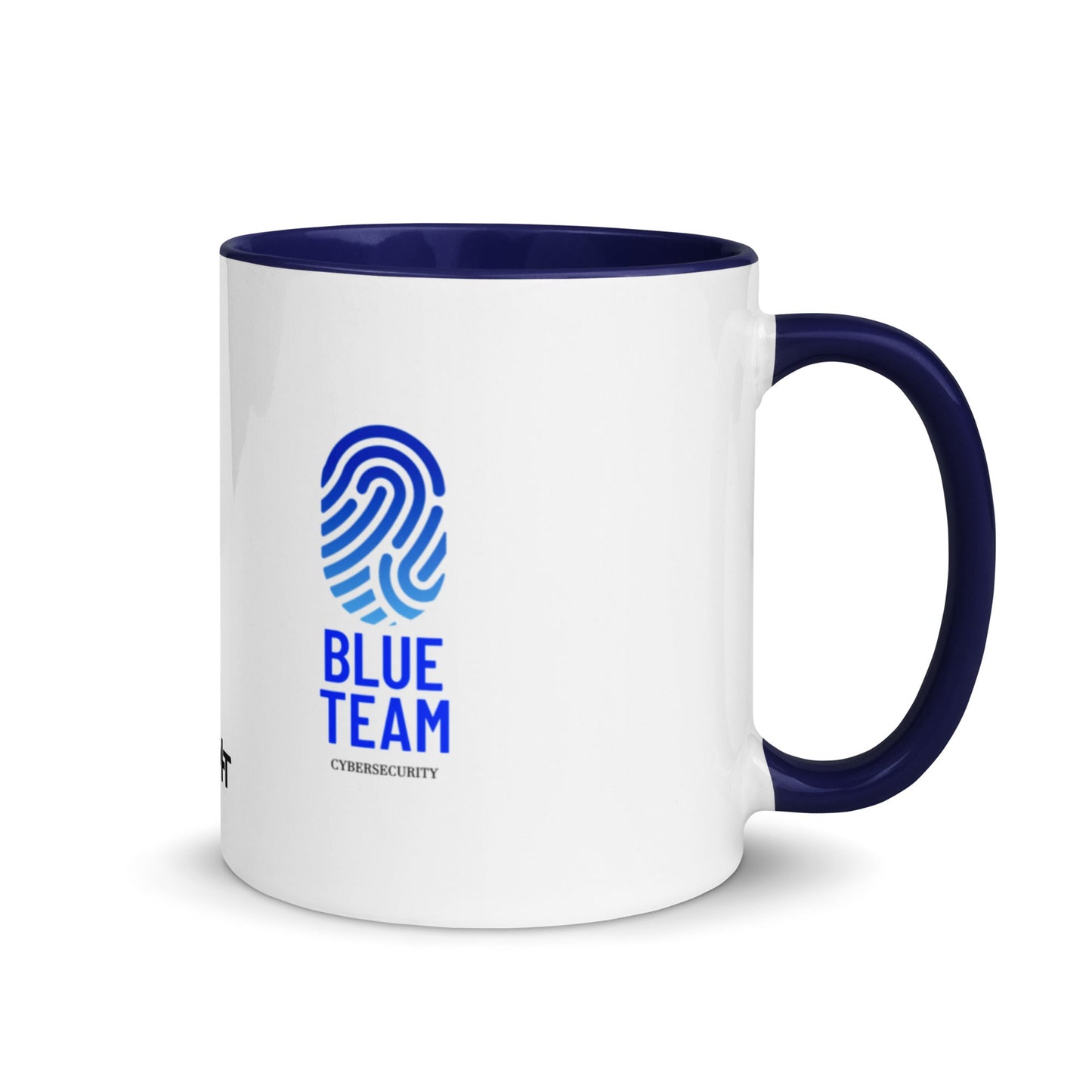 Cyber Security Blue Team V2 - Mug with Color Inside by DarkByteGear