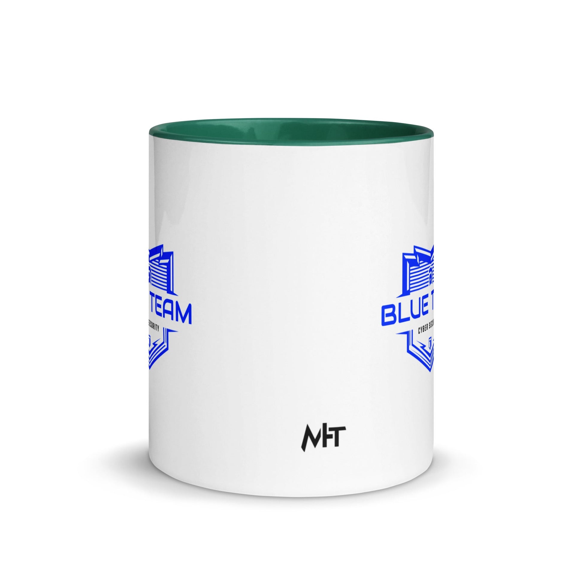Cyber Security Blue Team V17 - Mug with Color Inside by DarkByteGear