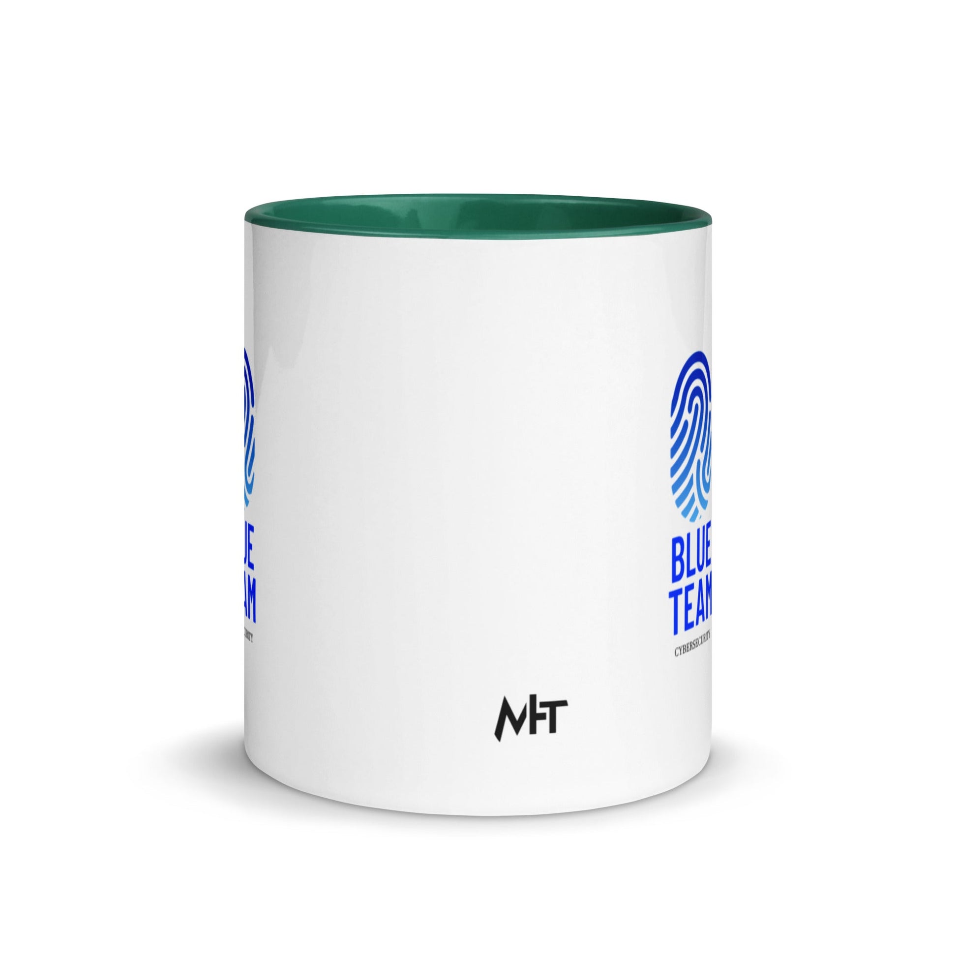 Cyber Security Blue Team V2 - Mug with Color Inside by DarkByteGear