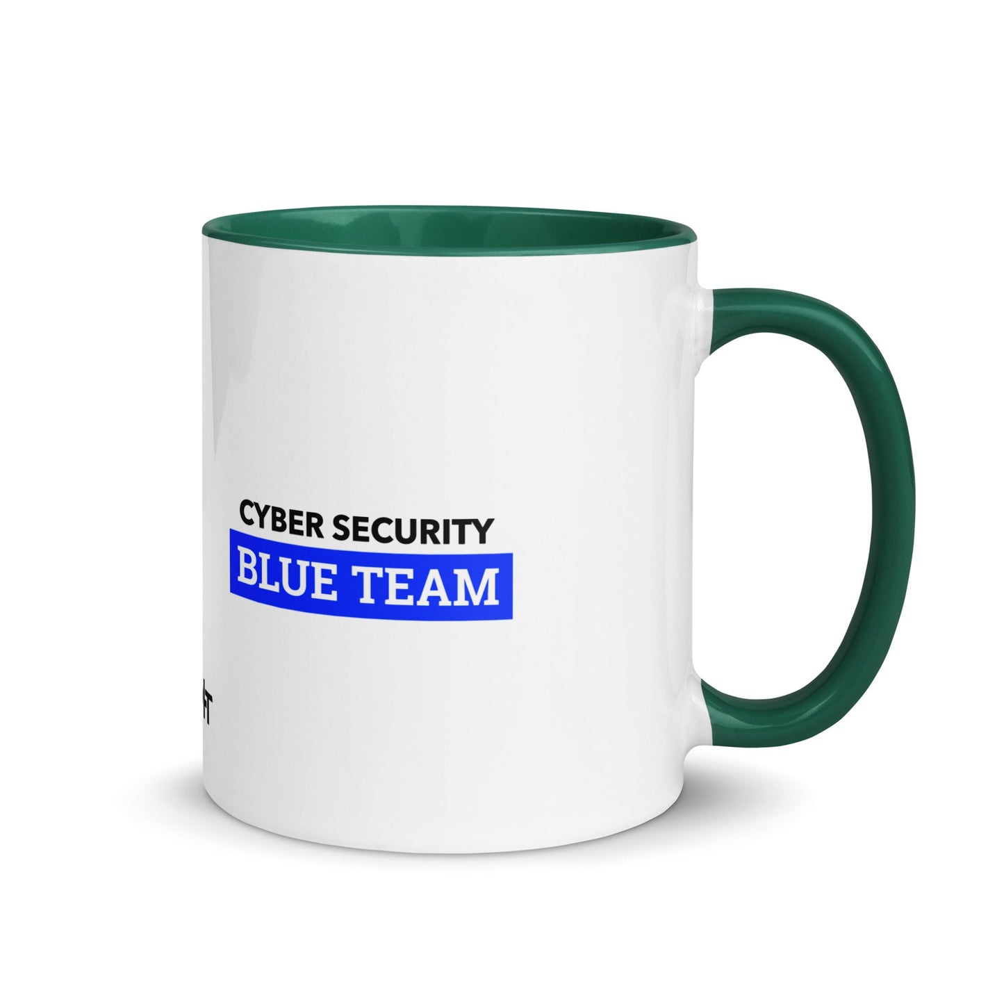 Cyber Security Blue Team V6 - Mug with Color Inside by DarkByteGear