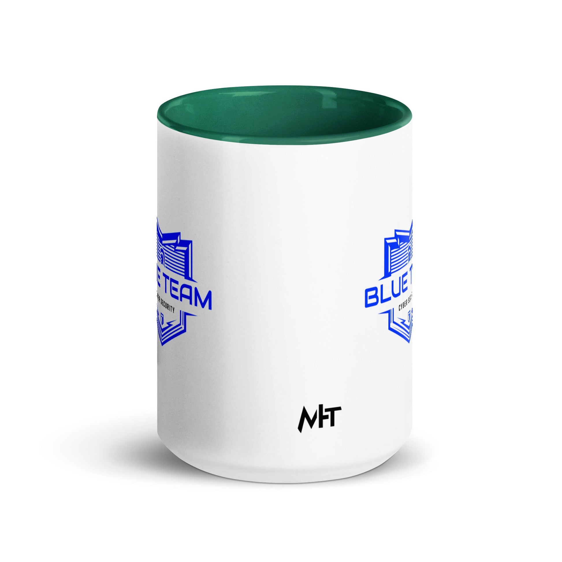 Cyber Security Blue Team V17 - Mug with Color Inside by DarkByteGear