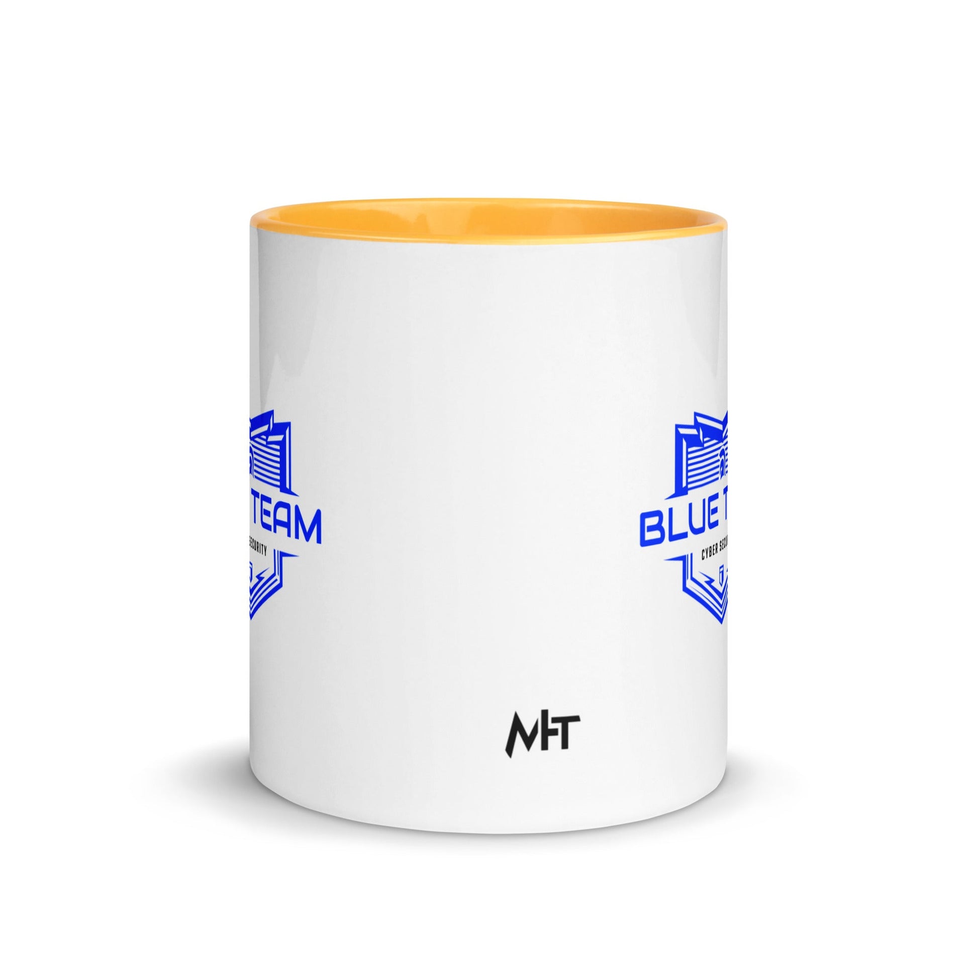 Cyber Security Blue Team V17 - Mug with Color Inside by DarkByteGear