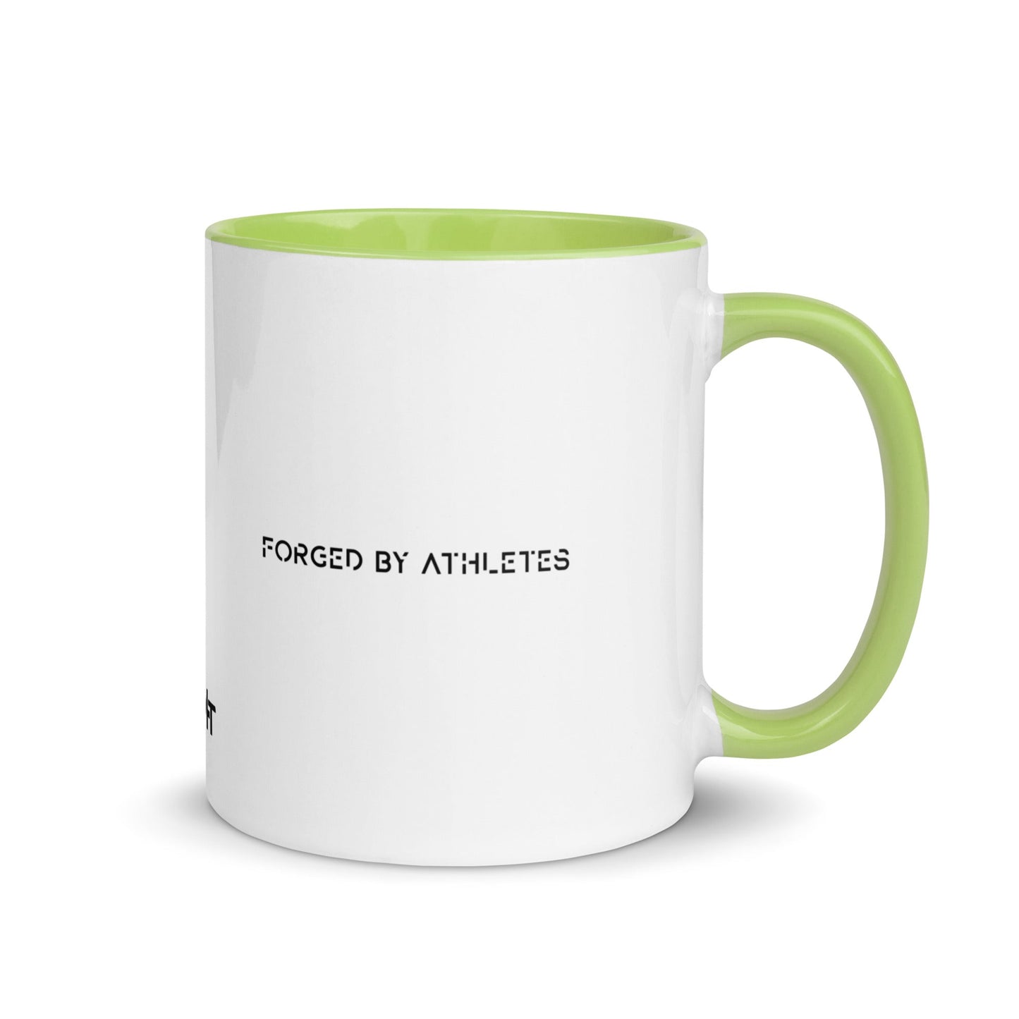 Forged by Athletes - Mug with Color Inside by DarkByteGear