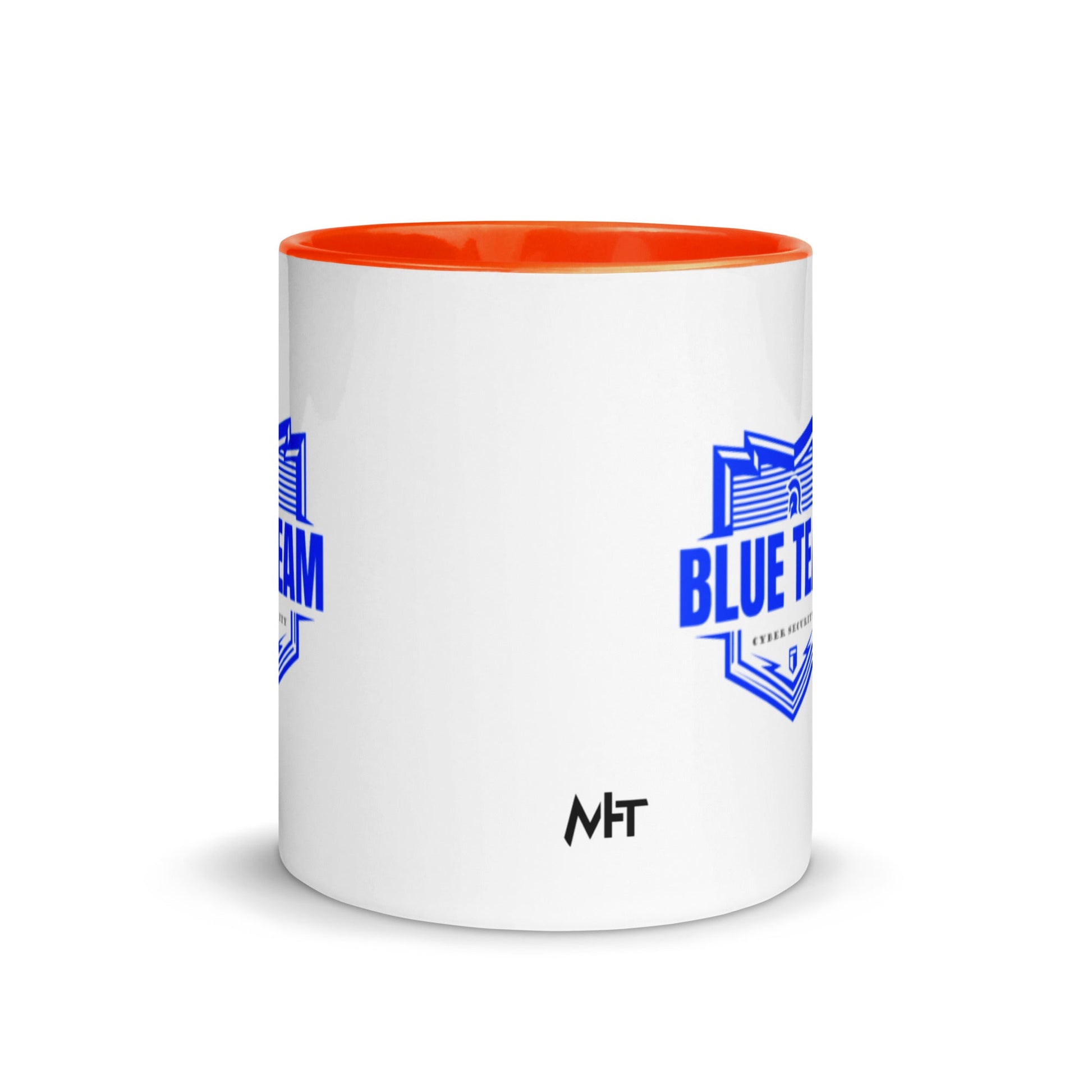 Cyber Security Blue Team - Mug with Color Inside by DarkByteGear