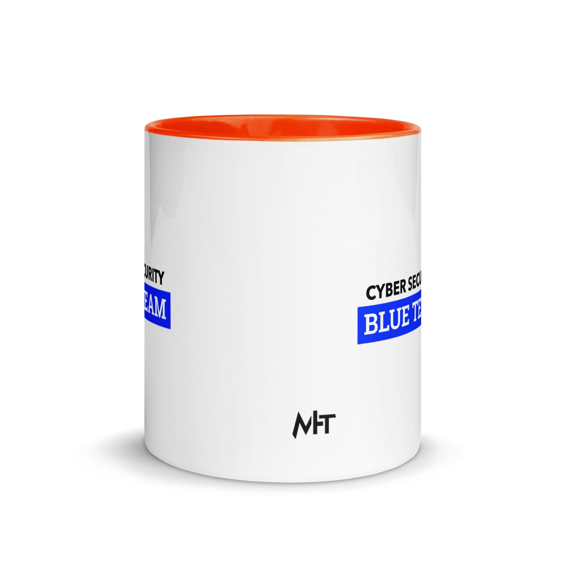 Cyber Security Blue Team V6 - Mug with Color Inside by DarkByteGear