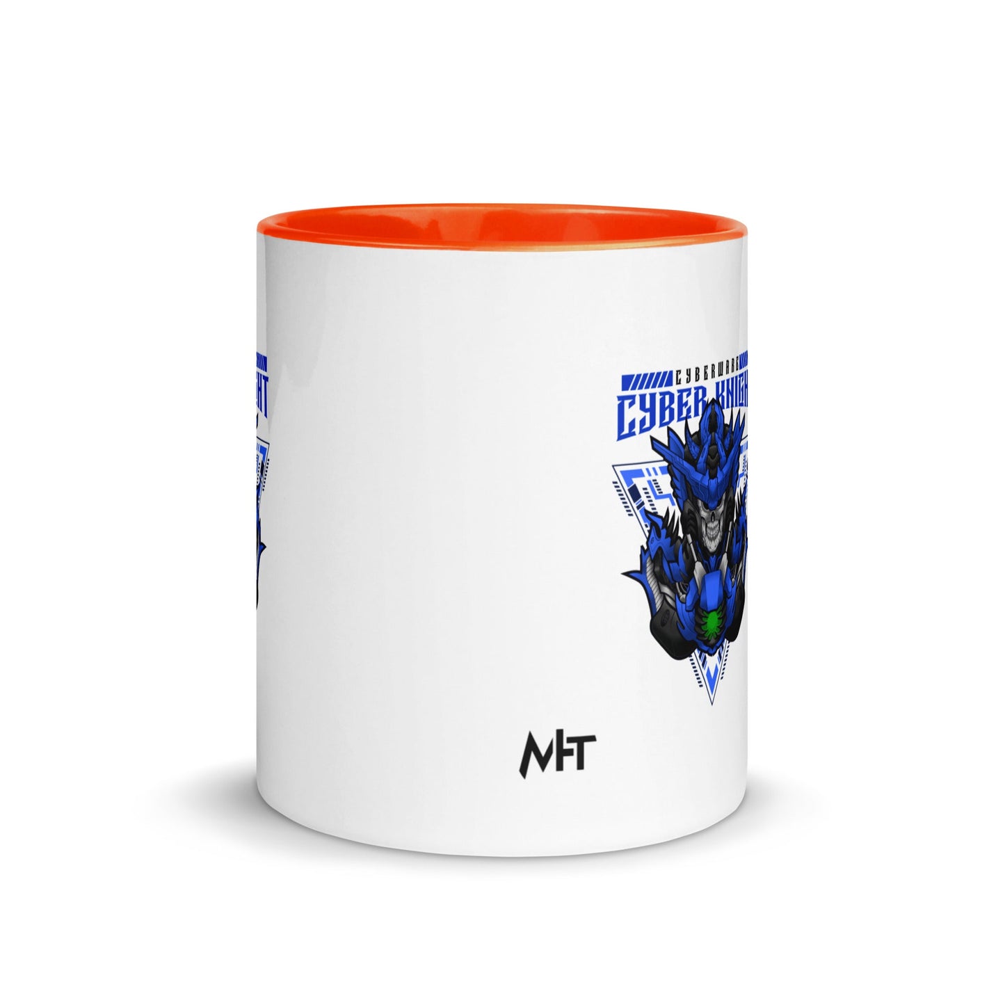CyberWare Cyber knight - Mug with Color Inside by DarkByteGear