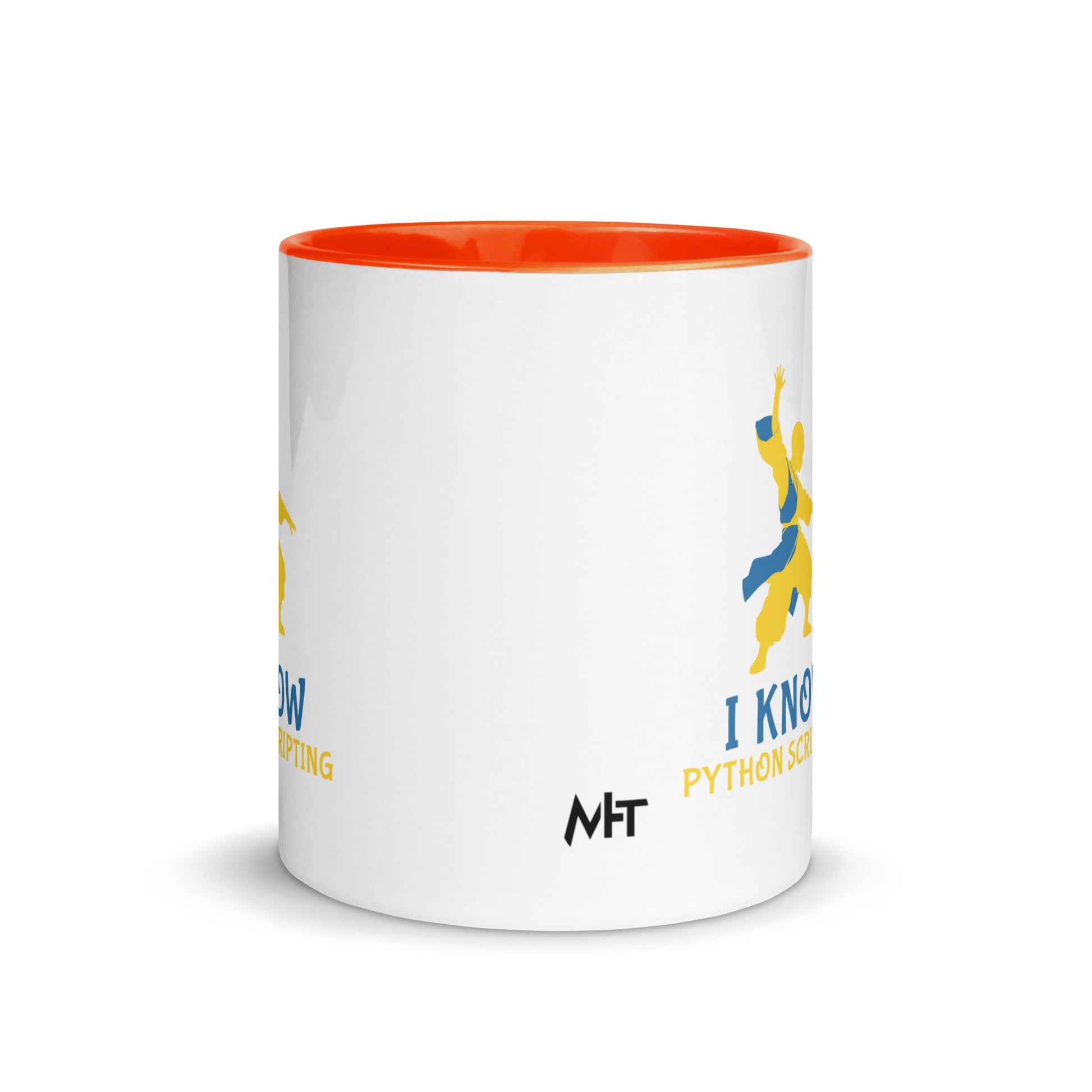 I Know Python Scripting - Mug with Color Inside by DarkByteGear