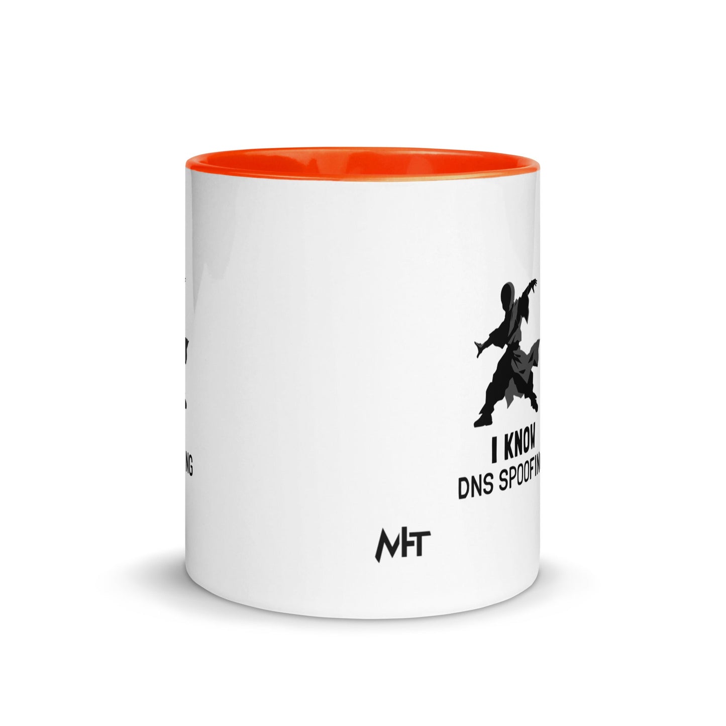 I Know DNS Spoofing - Mug with Color Inside by DarkByteGear