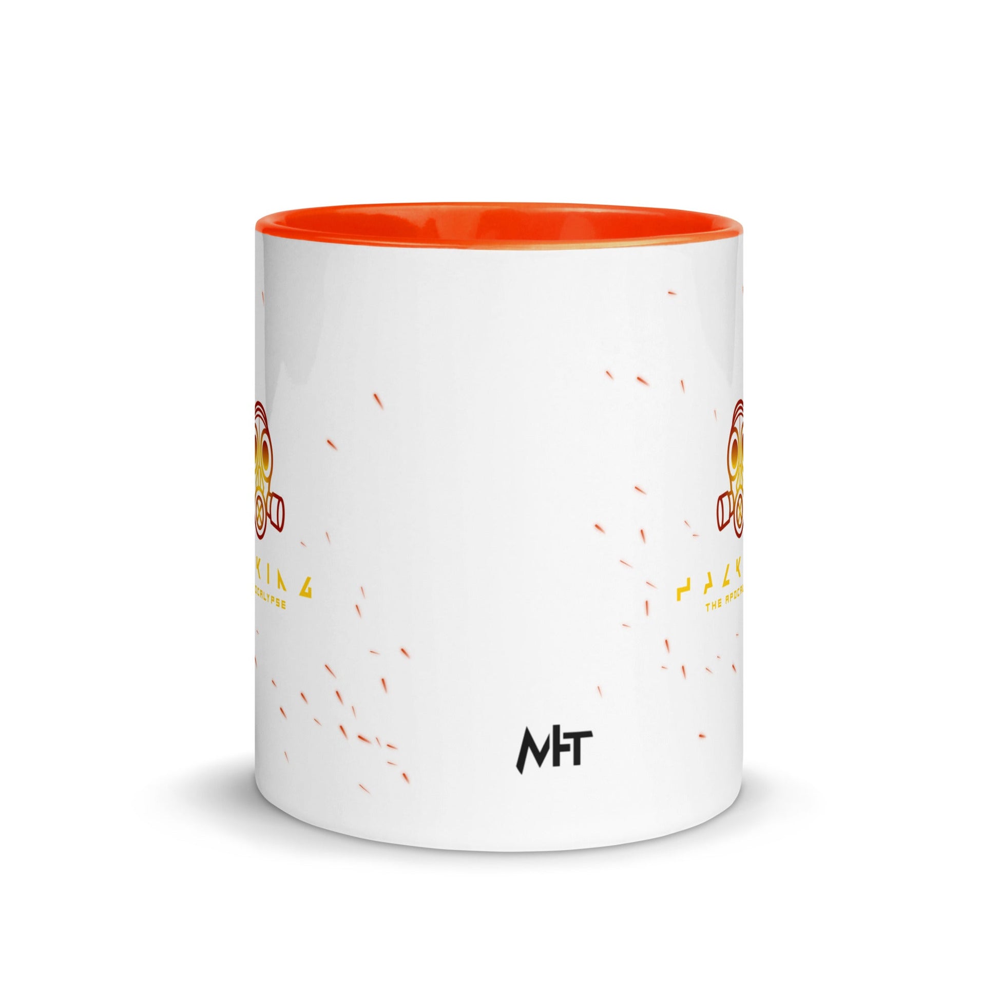 Hacking the apocalypse - Mug with Color Inside by DarkByteGear