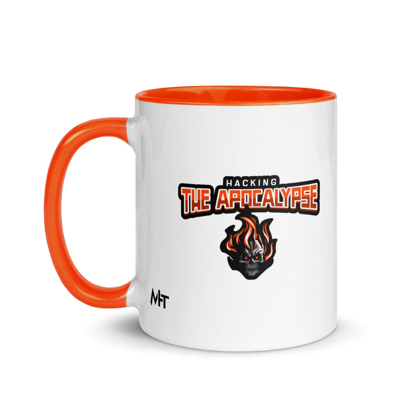 Hacking the Apocalypse V1 - Mug with Color Inside by DarkByteGear