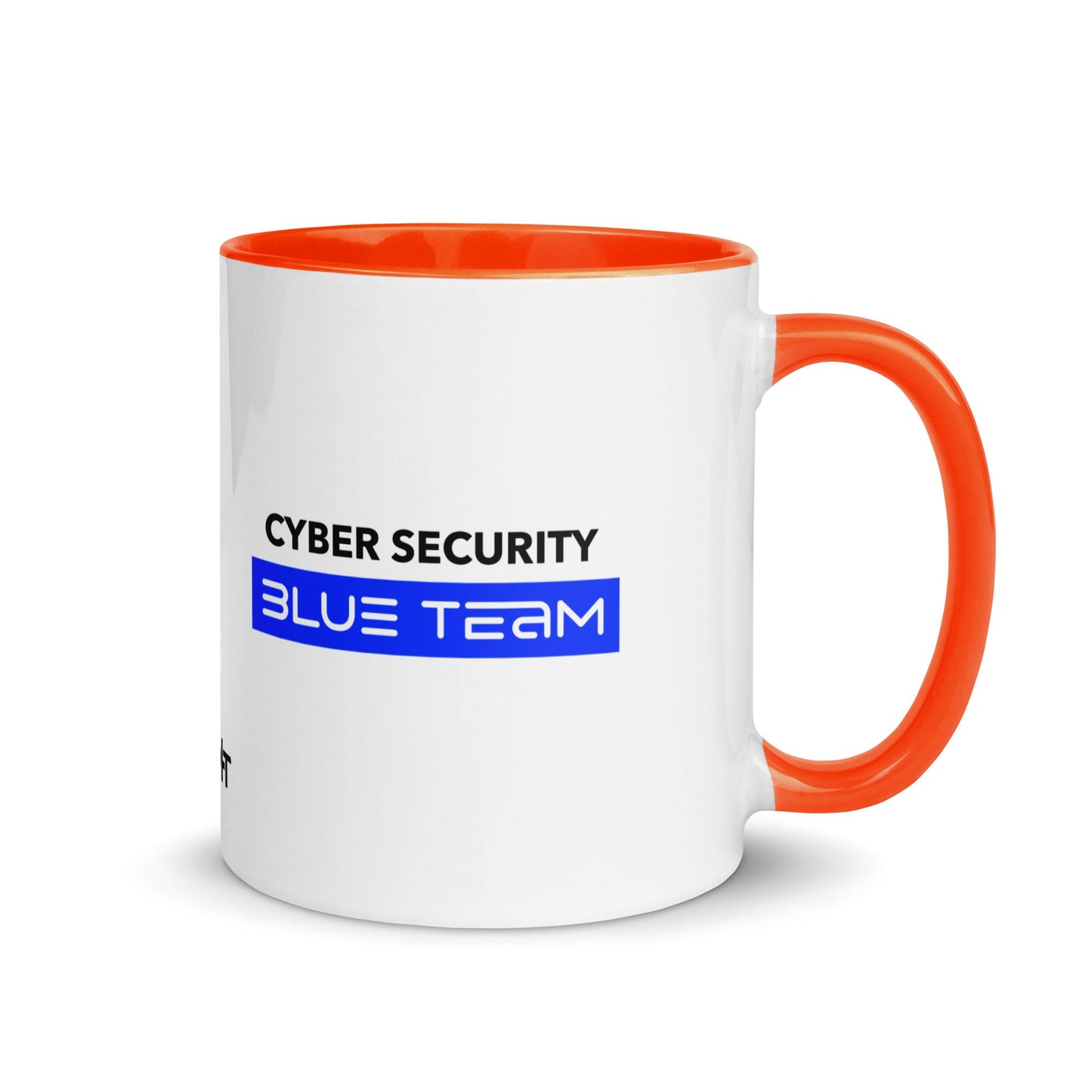 Cyber Security Blue Team V8 - Mug with Color Inside by DarkByteGear