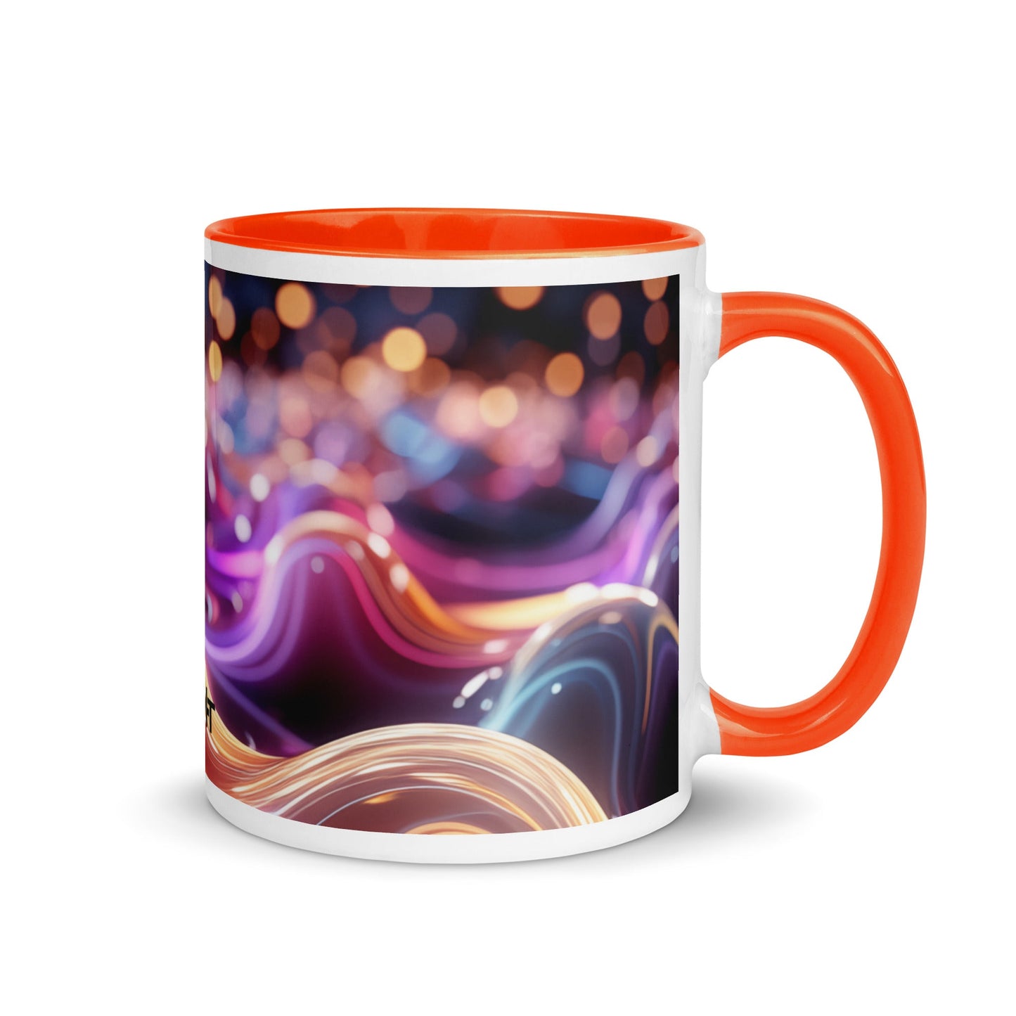 Neon AI - Mug with Color Inside by DarkByteGear