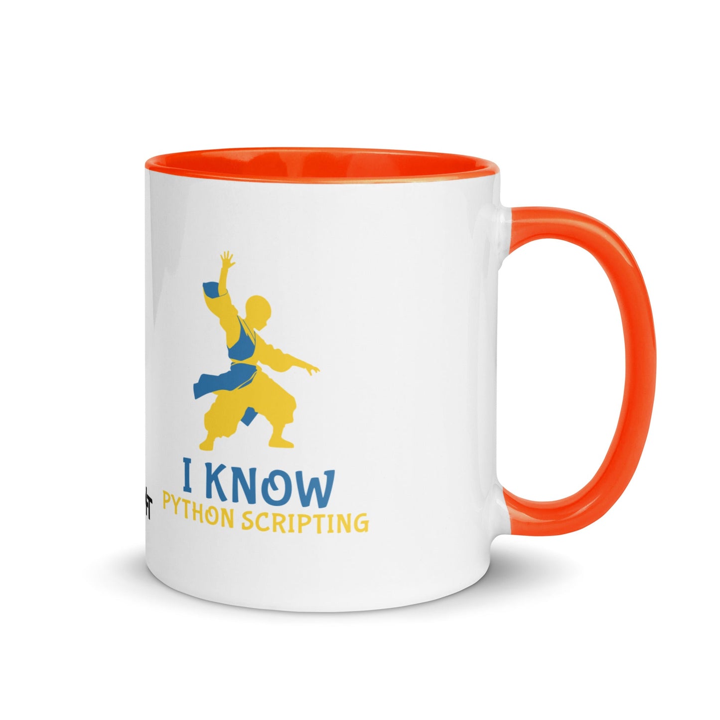 I Know Python Scripting - Mug with Color Inside by DarkByteGear