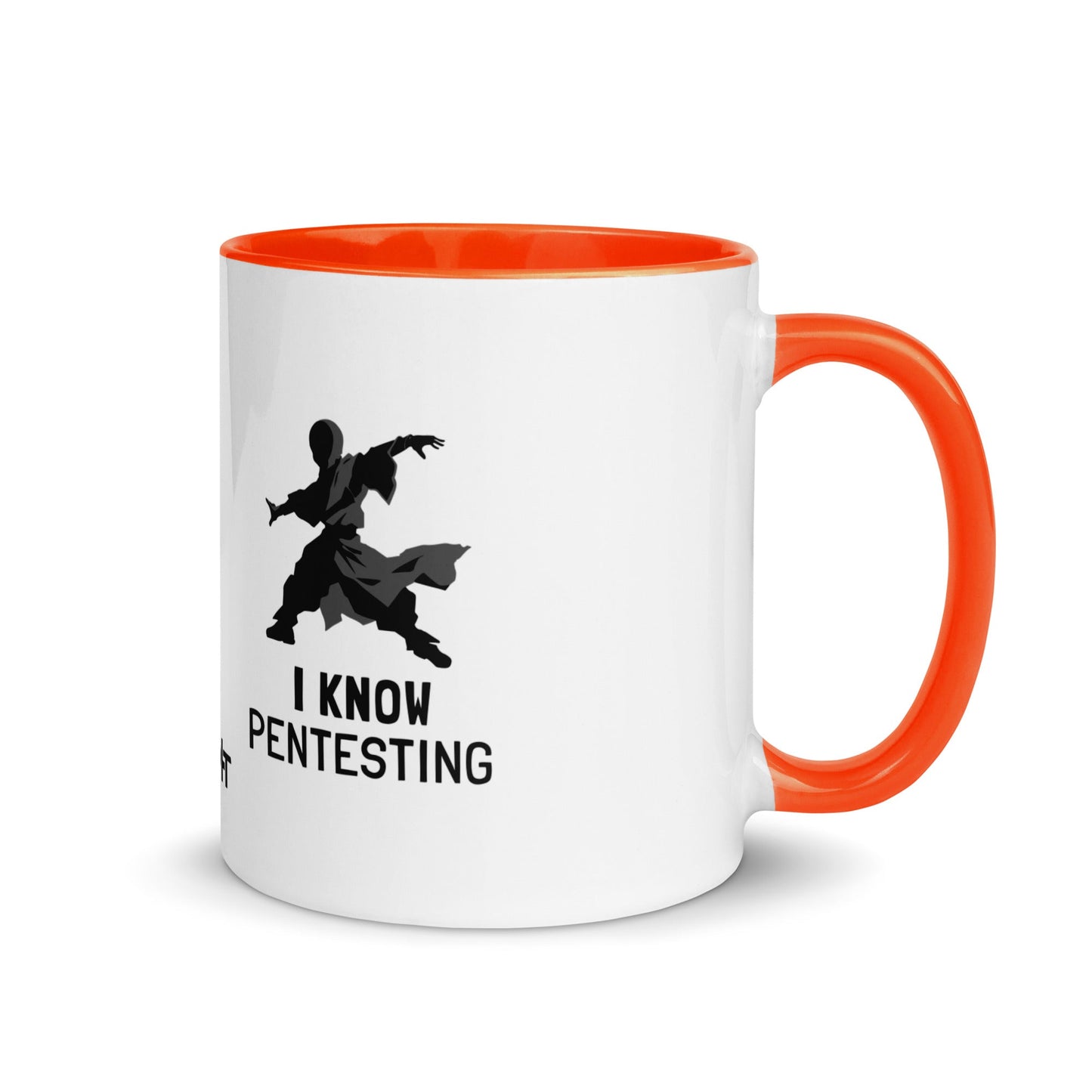 I Know Pentesting - Mug with Color Inside by DarkByteGear