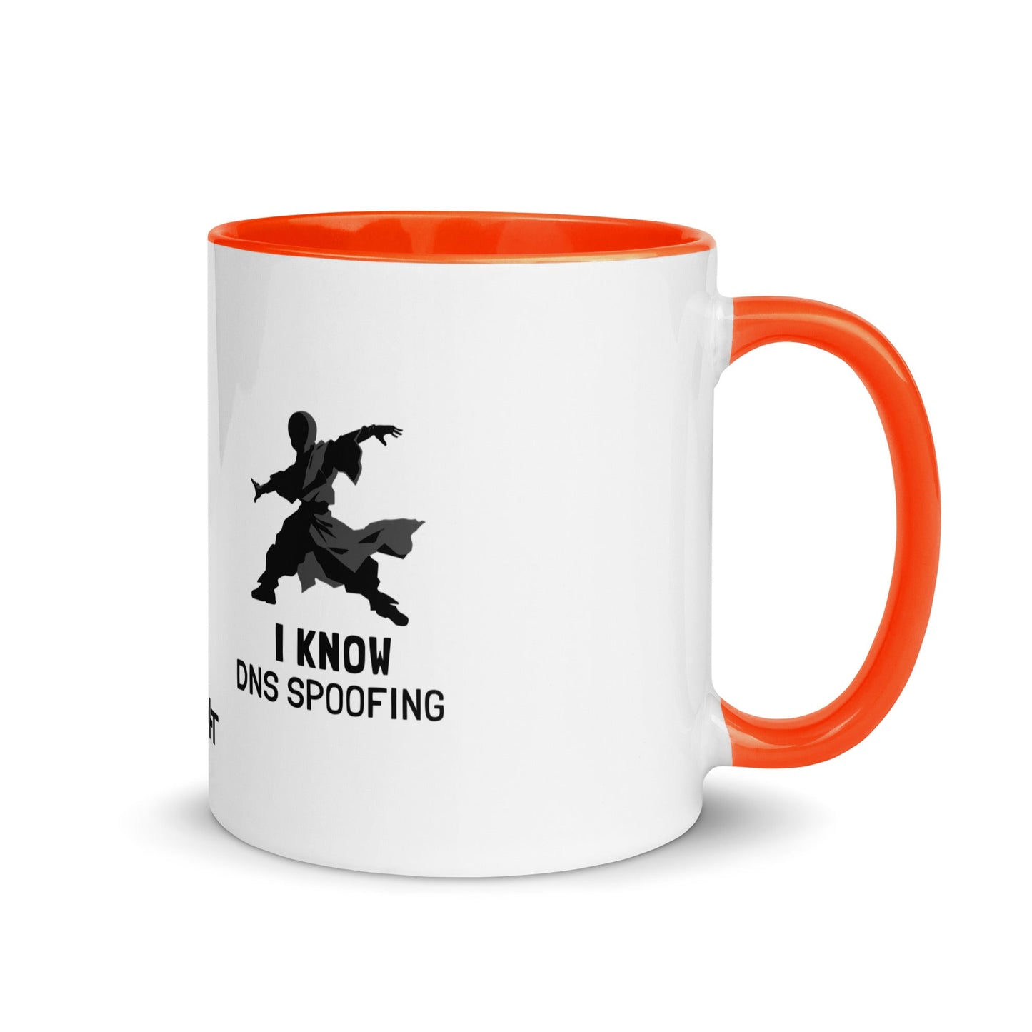 I Know DNS Spoofing - Mug with Color Inside by DarkByteGear