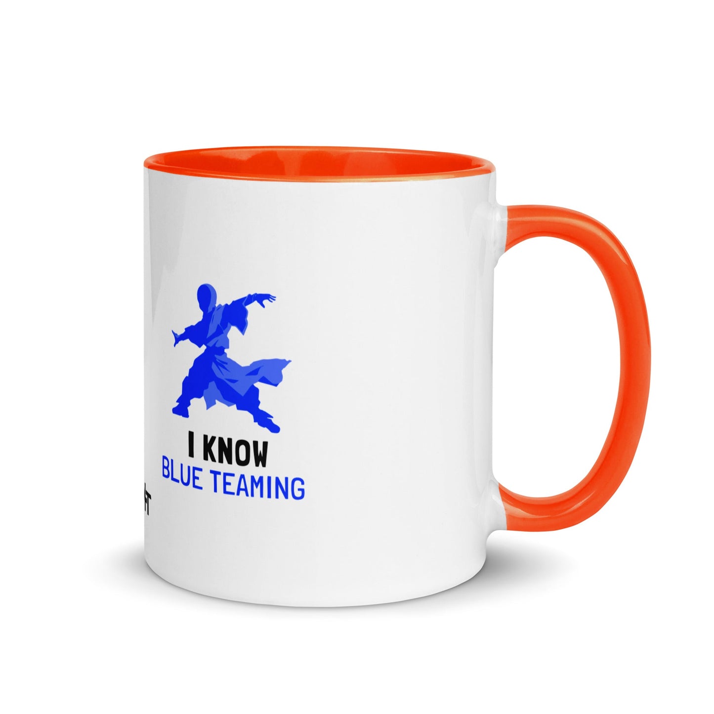 I Know Blue Teaming - Mug with Color Inside by DarkByteGear