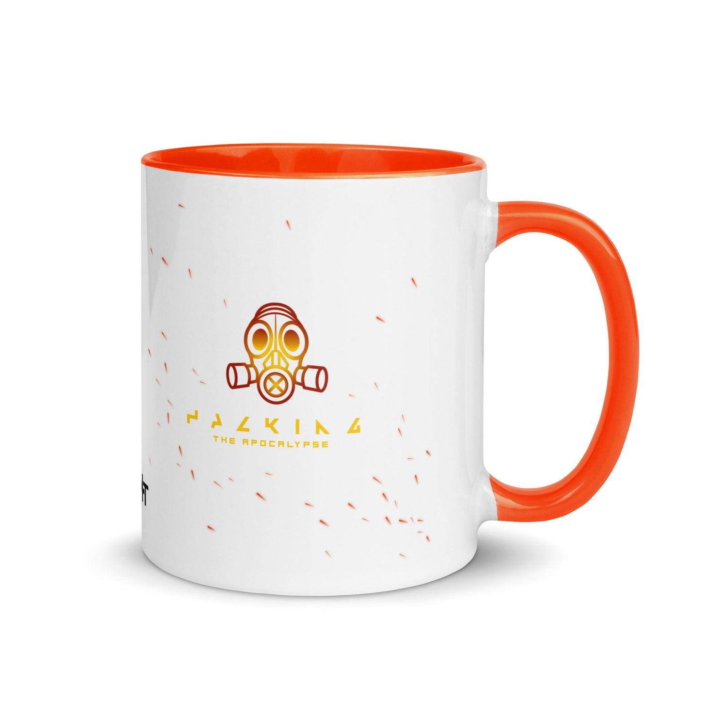 Hacking the apocalypse - Mug with Color Inside by DarkByteGear