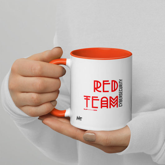 Cyber Security Red Team v5 - Mug with Color Inside by DarkByteGear