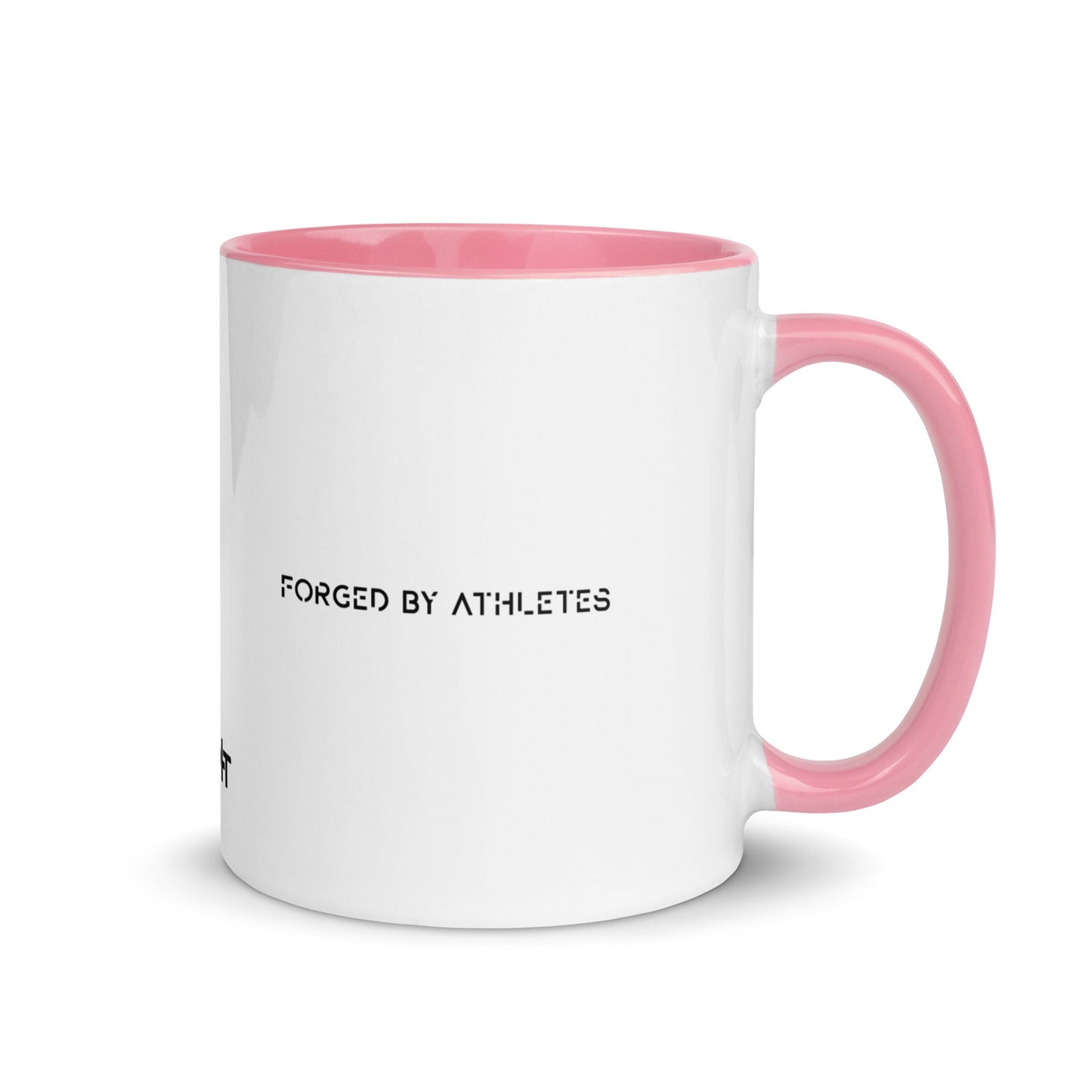Forged by Athletes - Mug with Color Inside by DarkByteGear