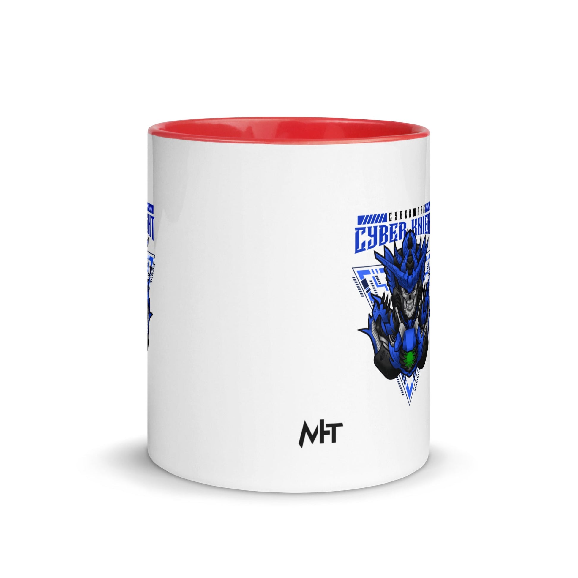 CyberWare Cyber knight - Mug with Color Inside by DarkByteGear