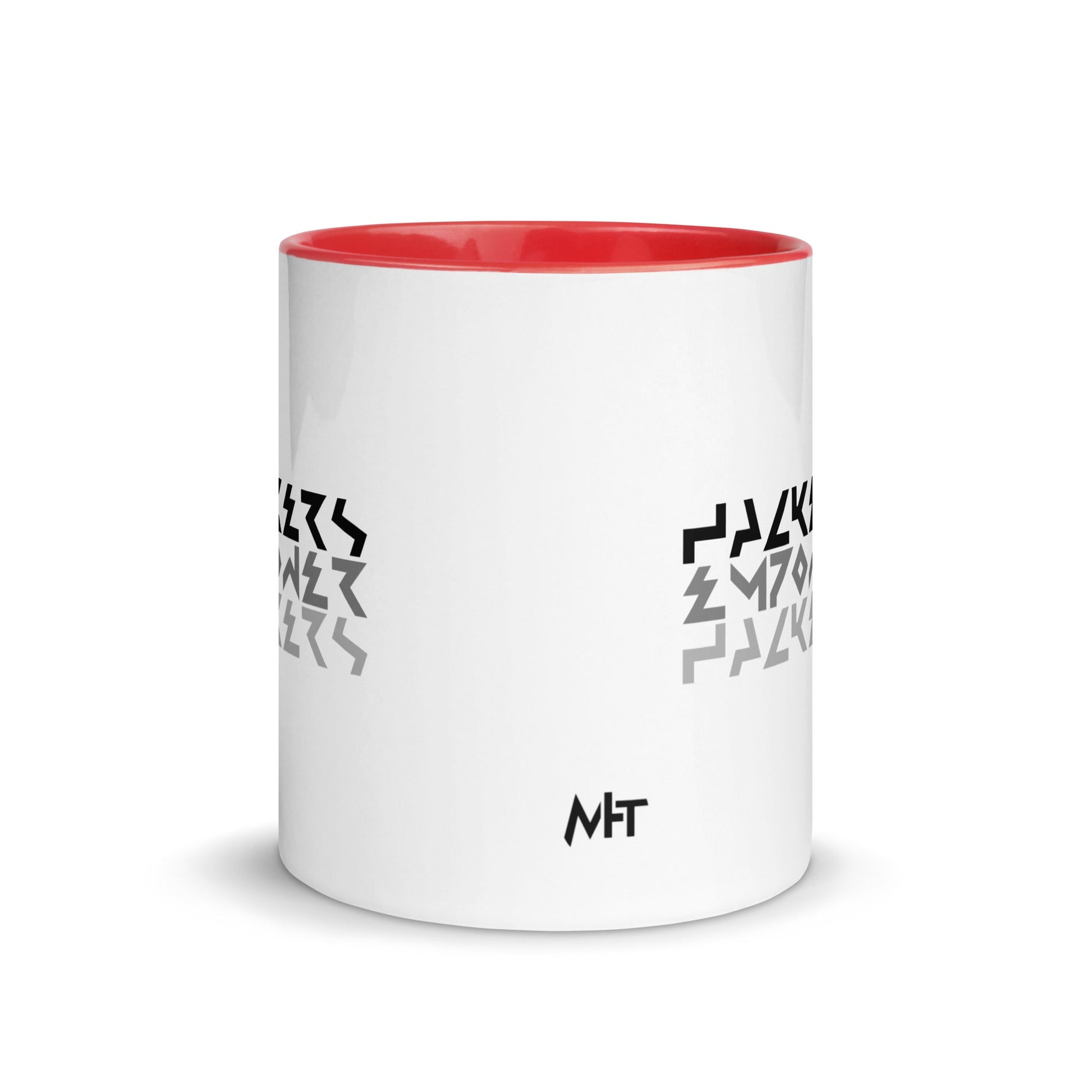 Hackers Empower Hackers V4 - Mug with Color Inside by DarkByteGear