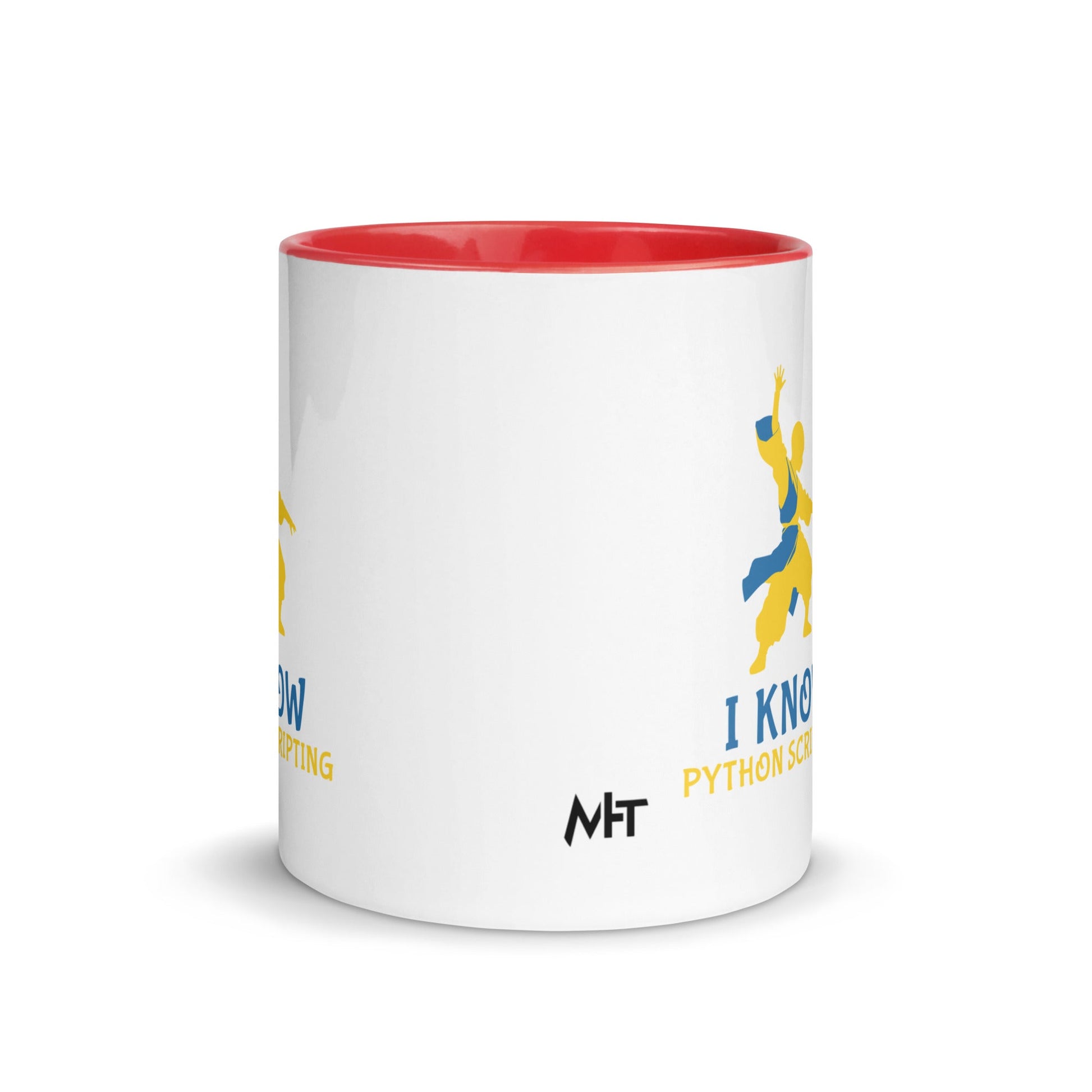 I Know Python Scripting - Mug with Color Inside by DarkByteGear
