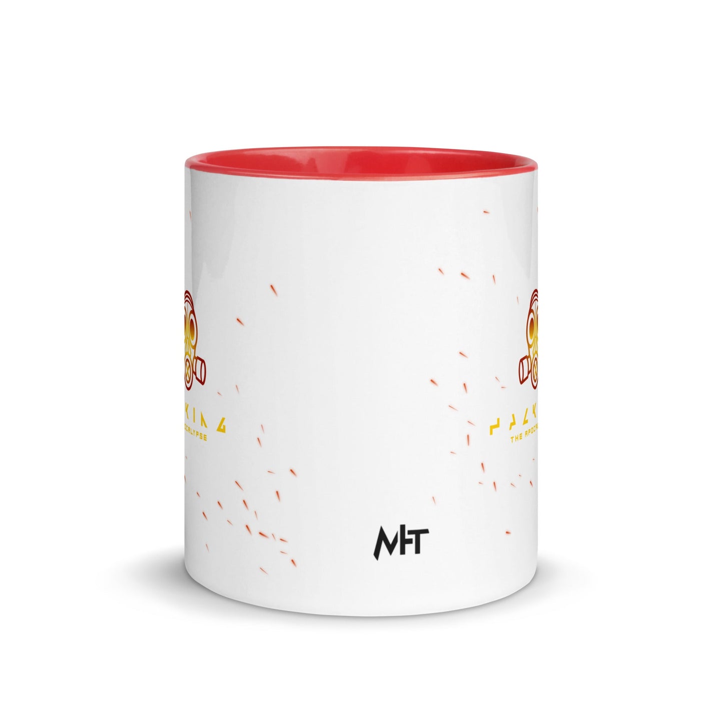 Hacking the apocalypse - Mug with Color Inside by DarkByteGear