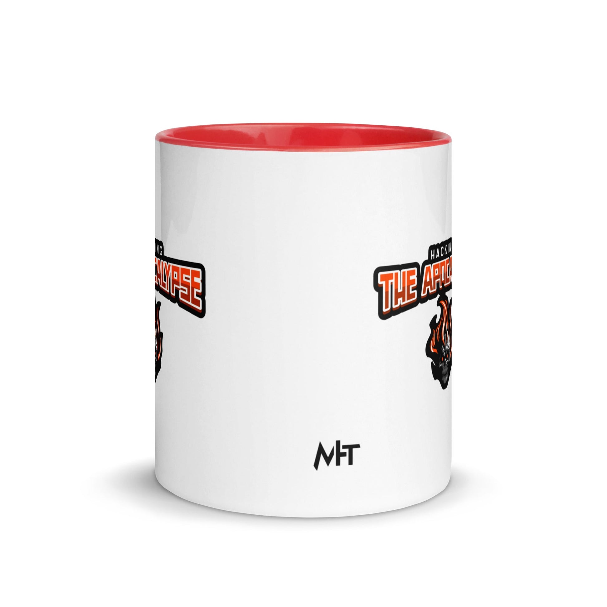 Hacking the Apocalypse V1 - Mug with Color Inside by DarkByteGear