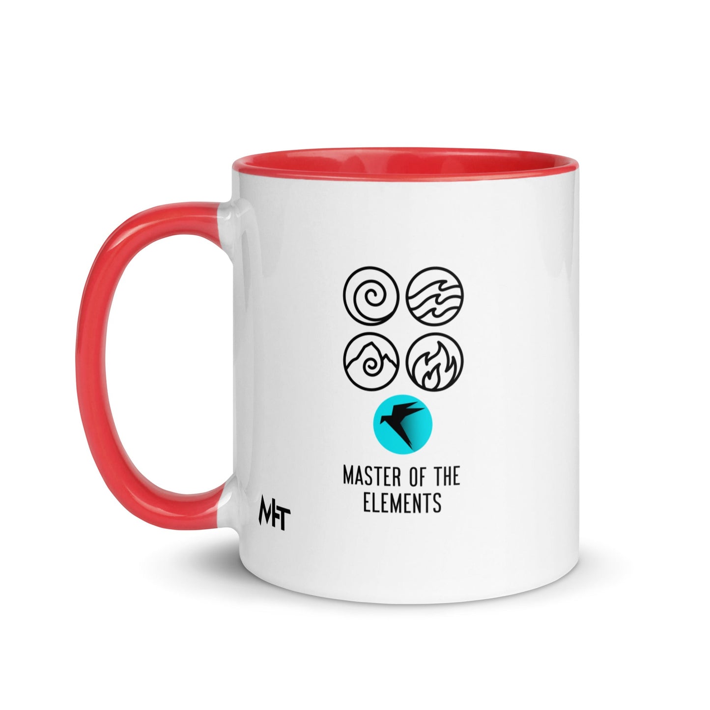 Master of Elements - Mug with Color Inside by DarkByteGear