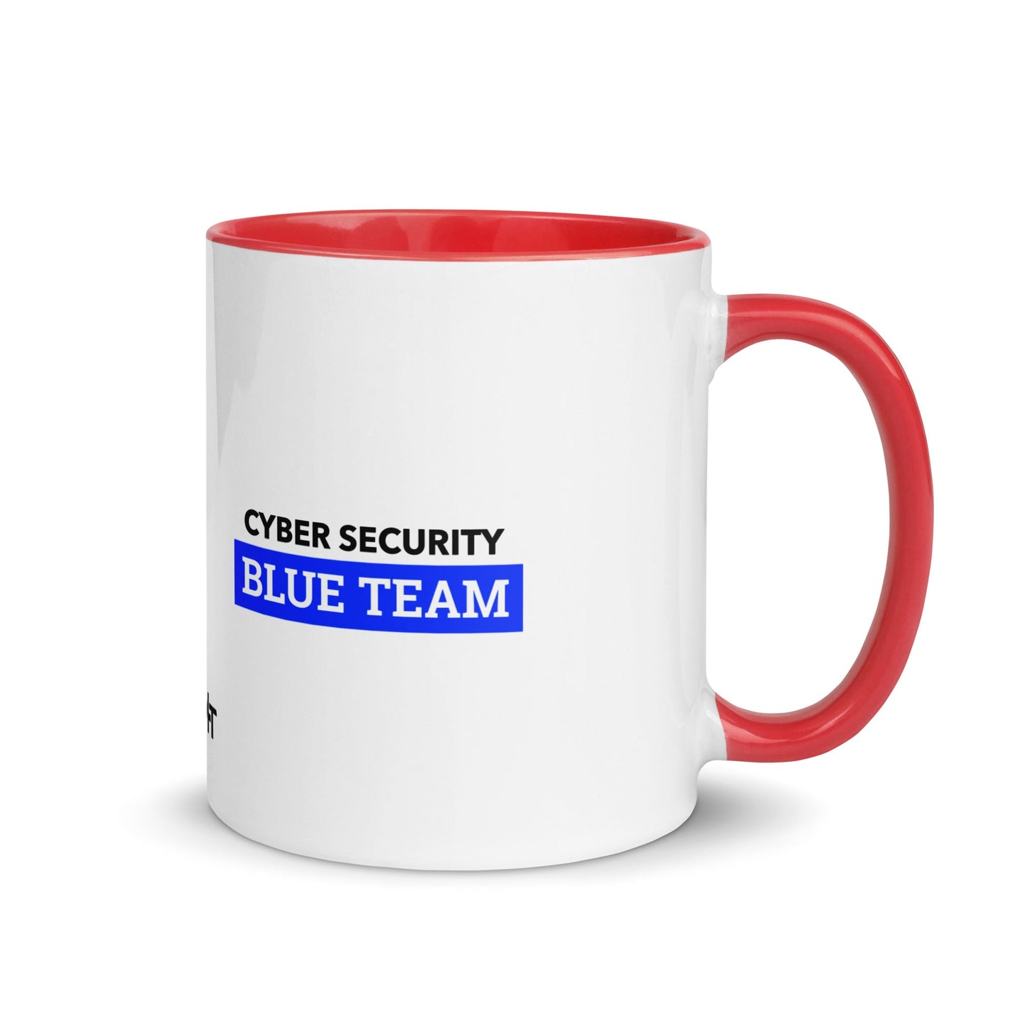 Cyber Security Blue Team V6 - Mug with Color Inside by DarkByteGear