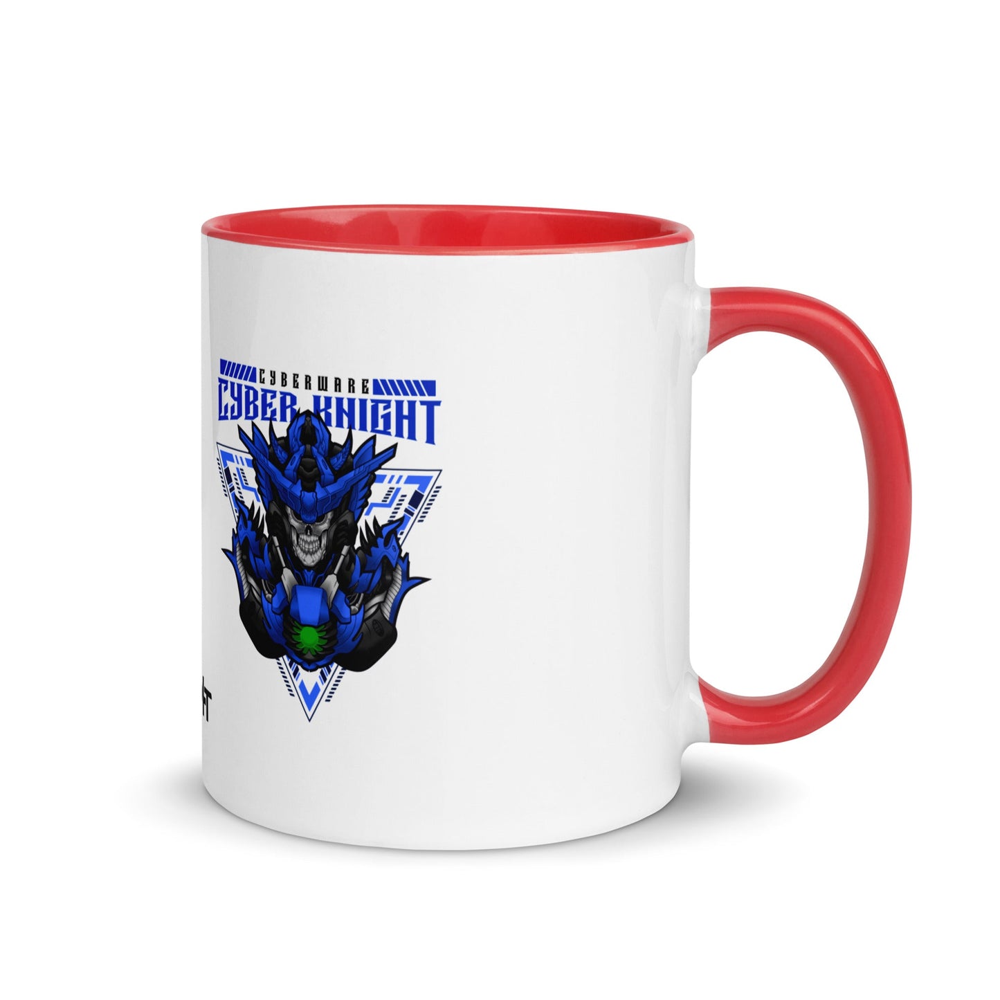 CyberWare Cyber knight - Mug with Color Inside by DarkByteGear