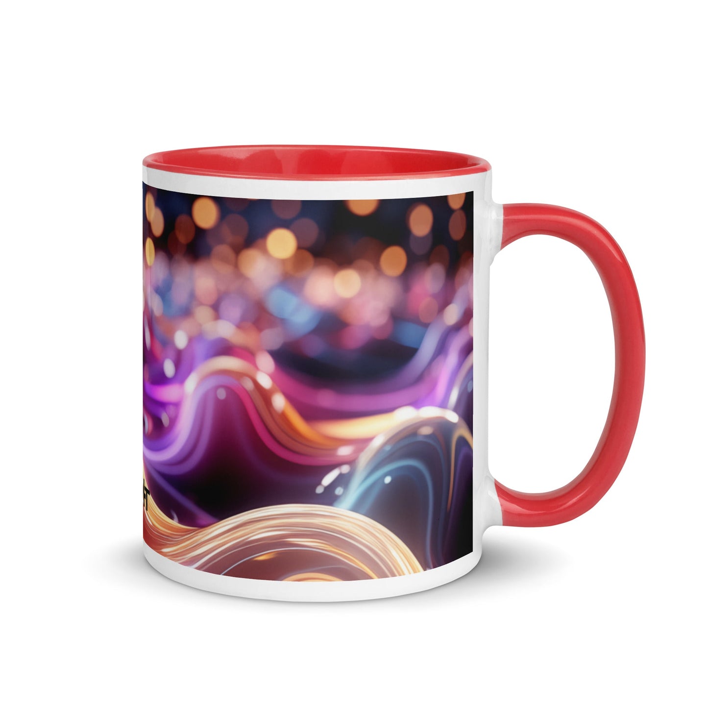 Neon AI - Mug with Color Inside by DarkByteGear