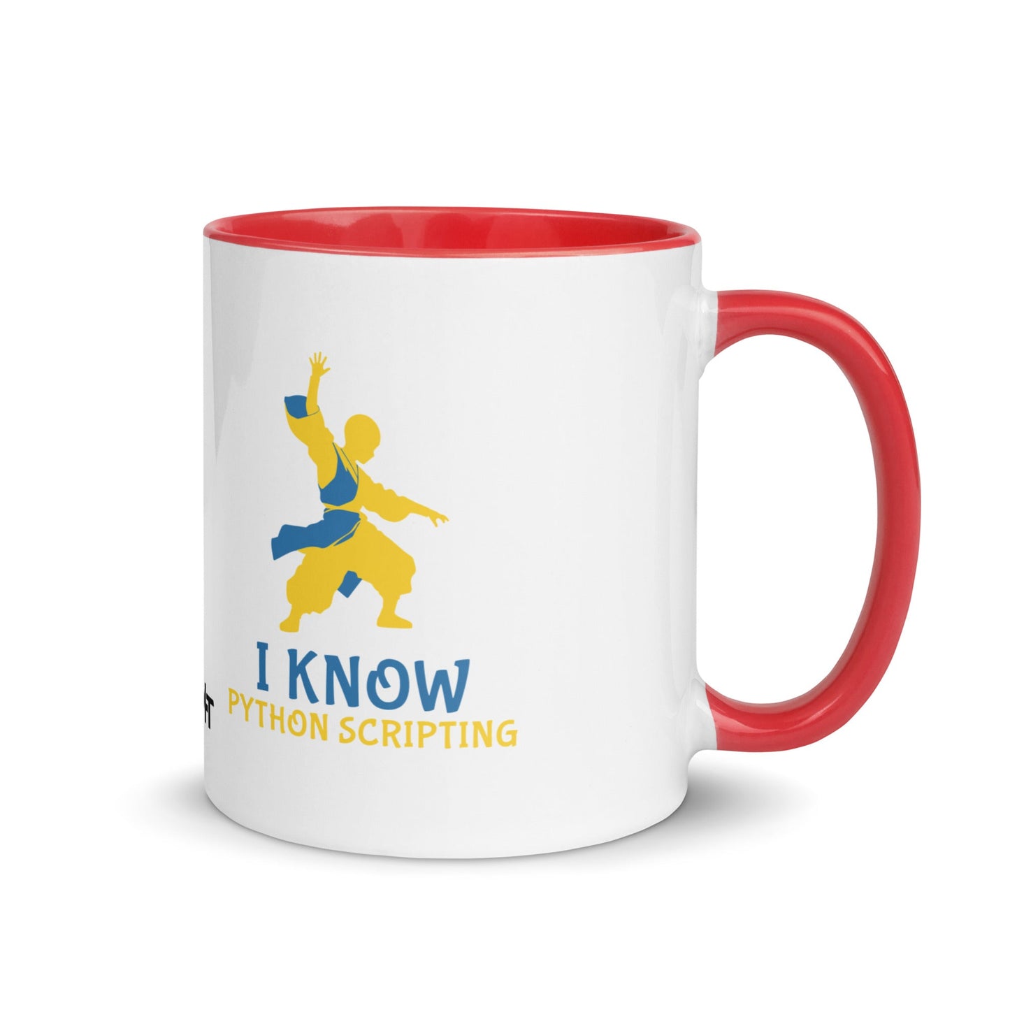 I Know Python Scripting - Mug with Color Inside by DarkByteGear