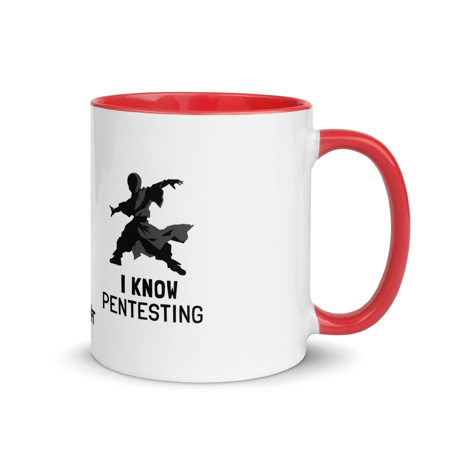I Know Pentesting - Mug with Color Inside by DarkByteGear