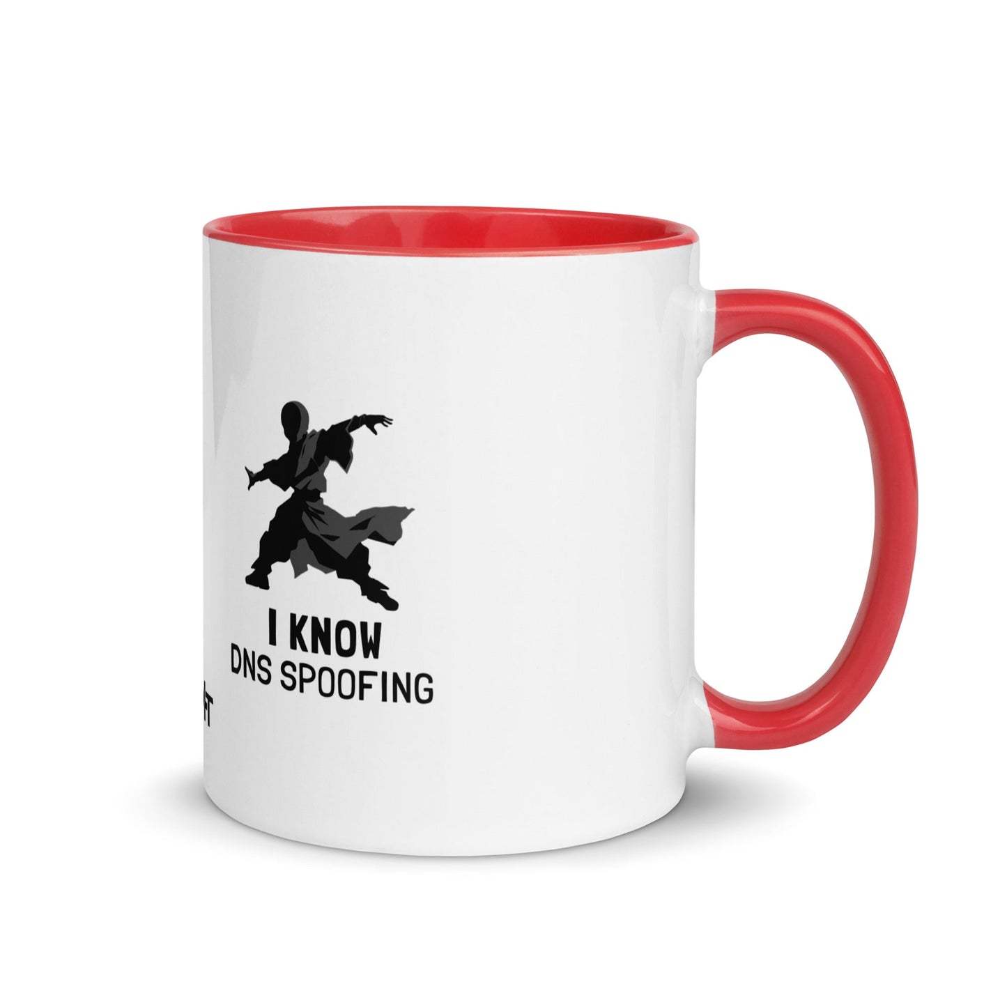 I Know DNS Spoofing - Mug with Color Inside by DarkByteGear