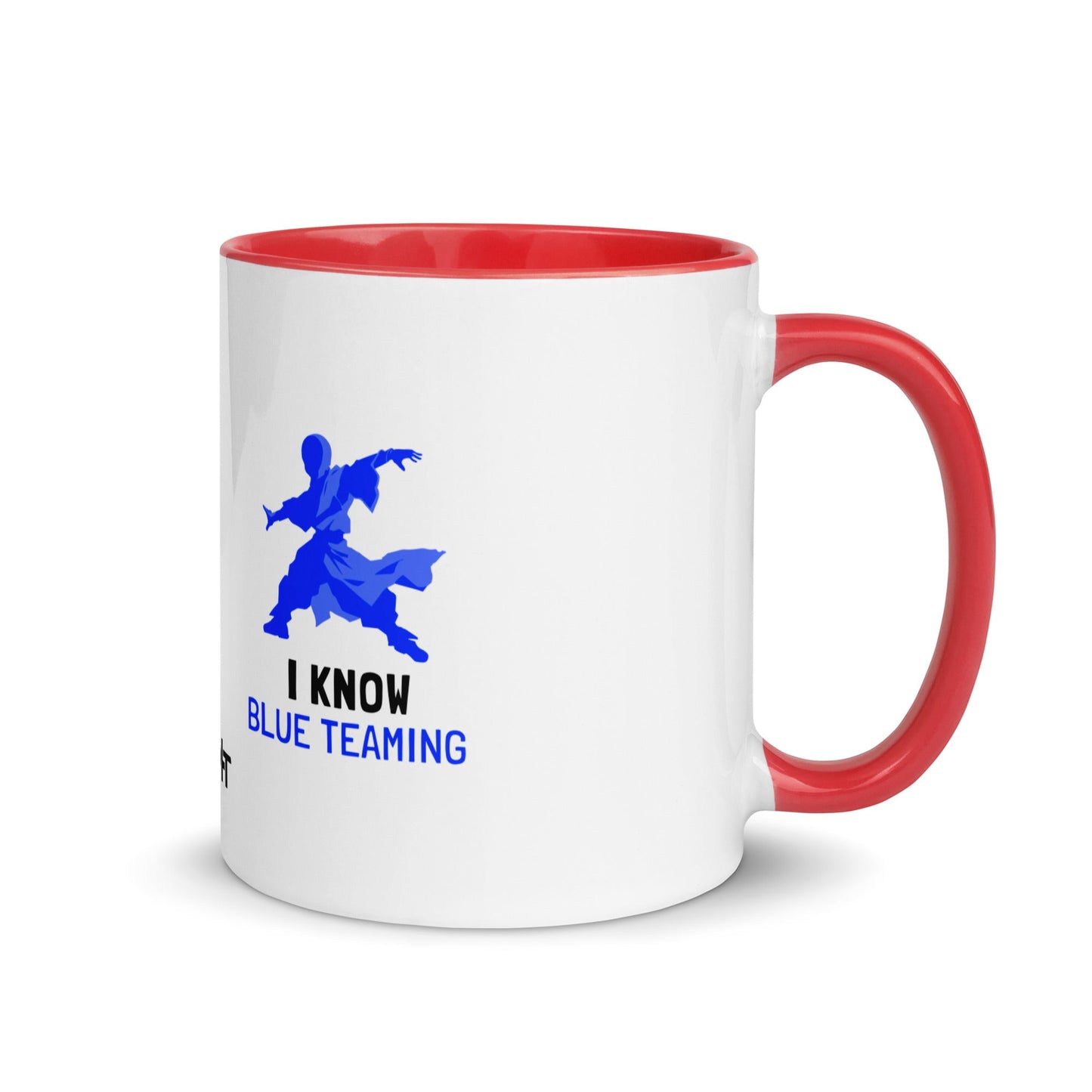 I Know Blue Teaming - Mug with Color Inside by DarkByteGear