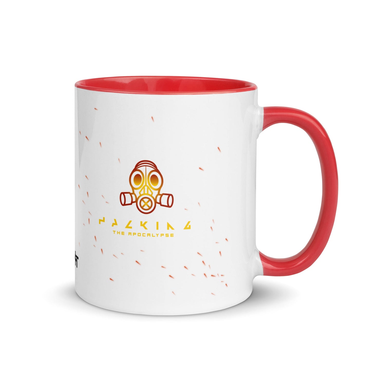 Hacking the apocalypse - Mug with Color Inside by DarkByteGear